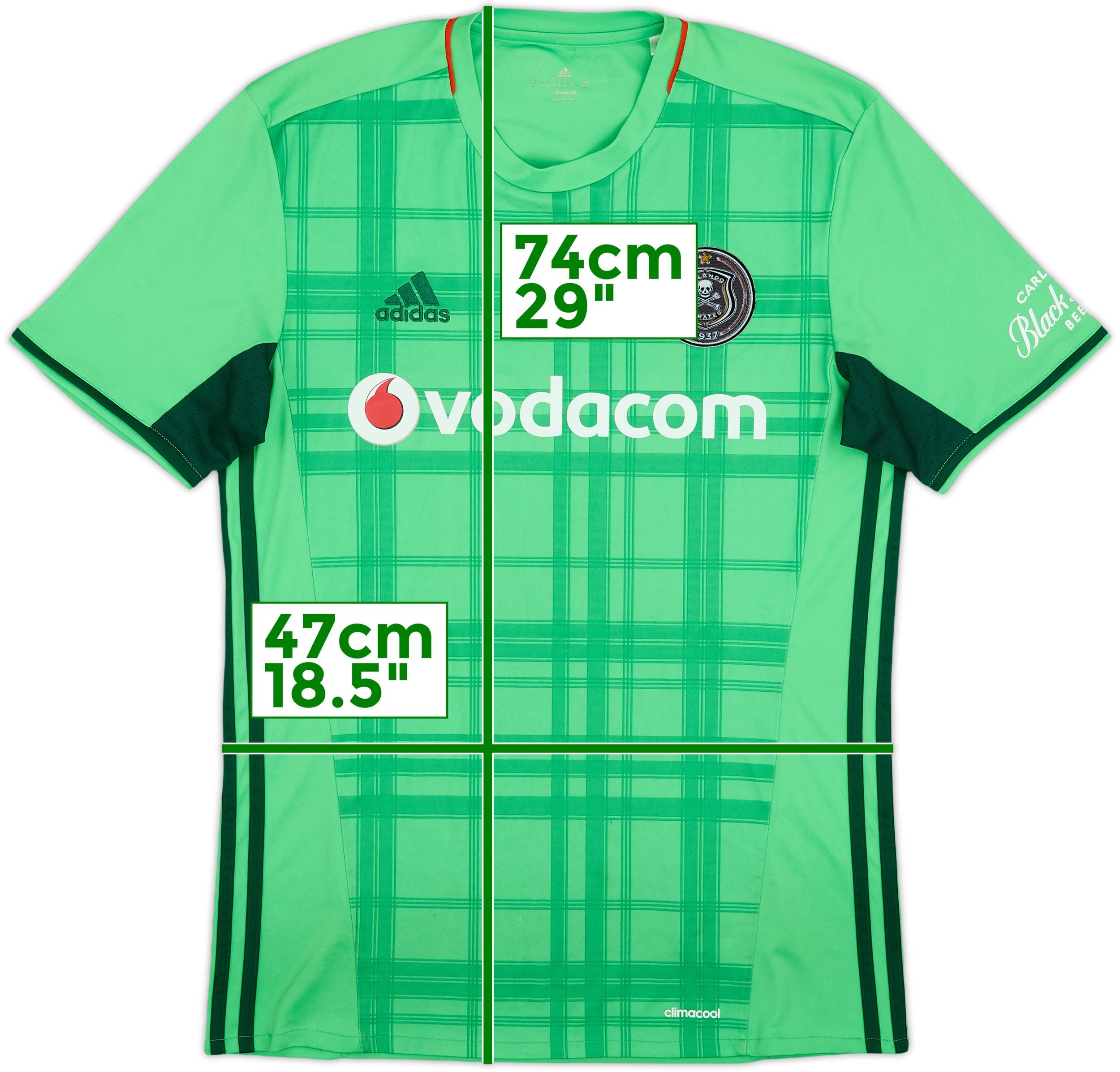 2016-17 Orlando Pirates Anniversary Third Shirt - 8/10 - (M)