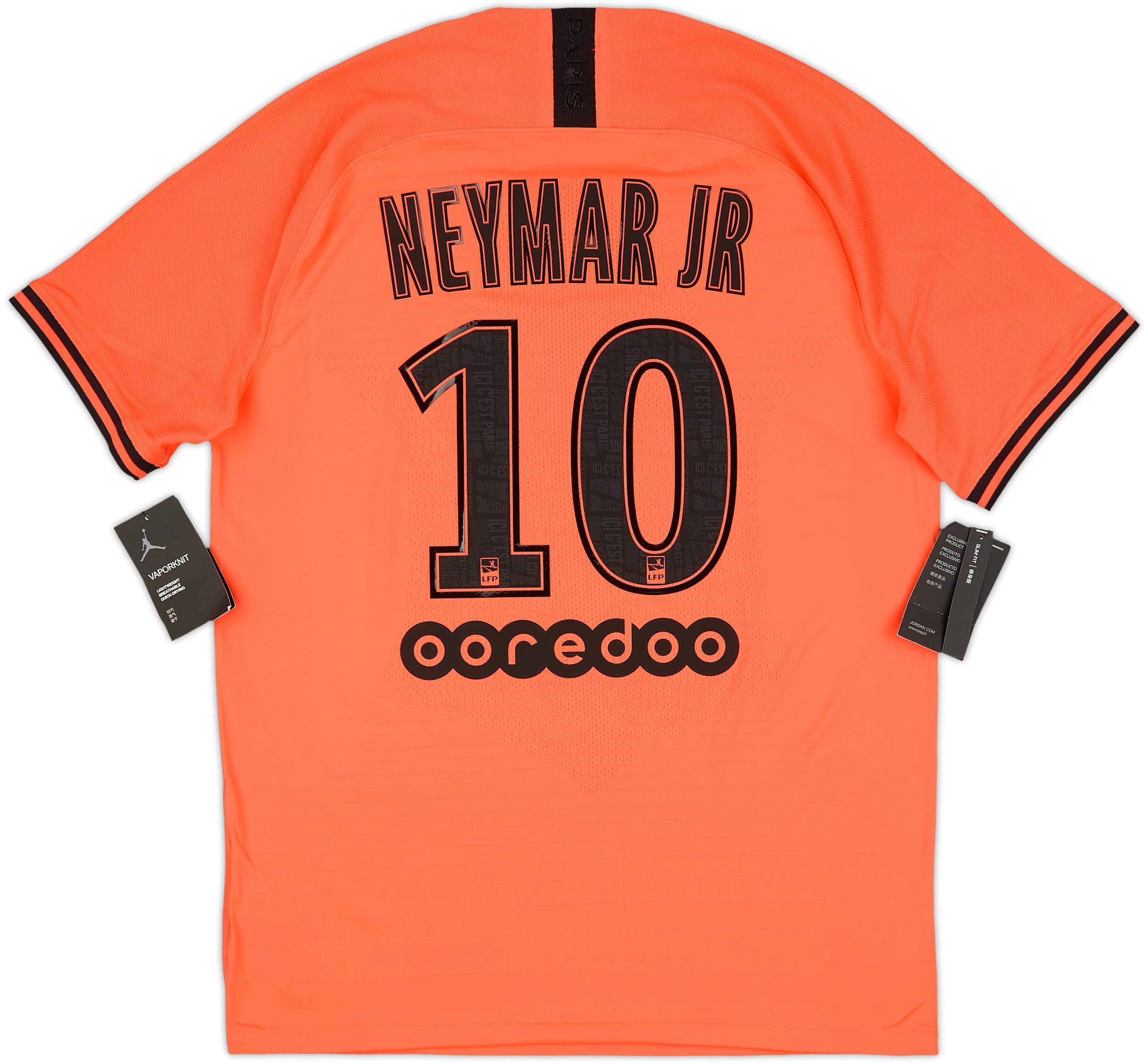 2019-20 Paris Saint-Germain Authentic Away Shirt Neymar Jr #10 (L)