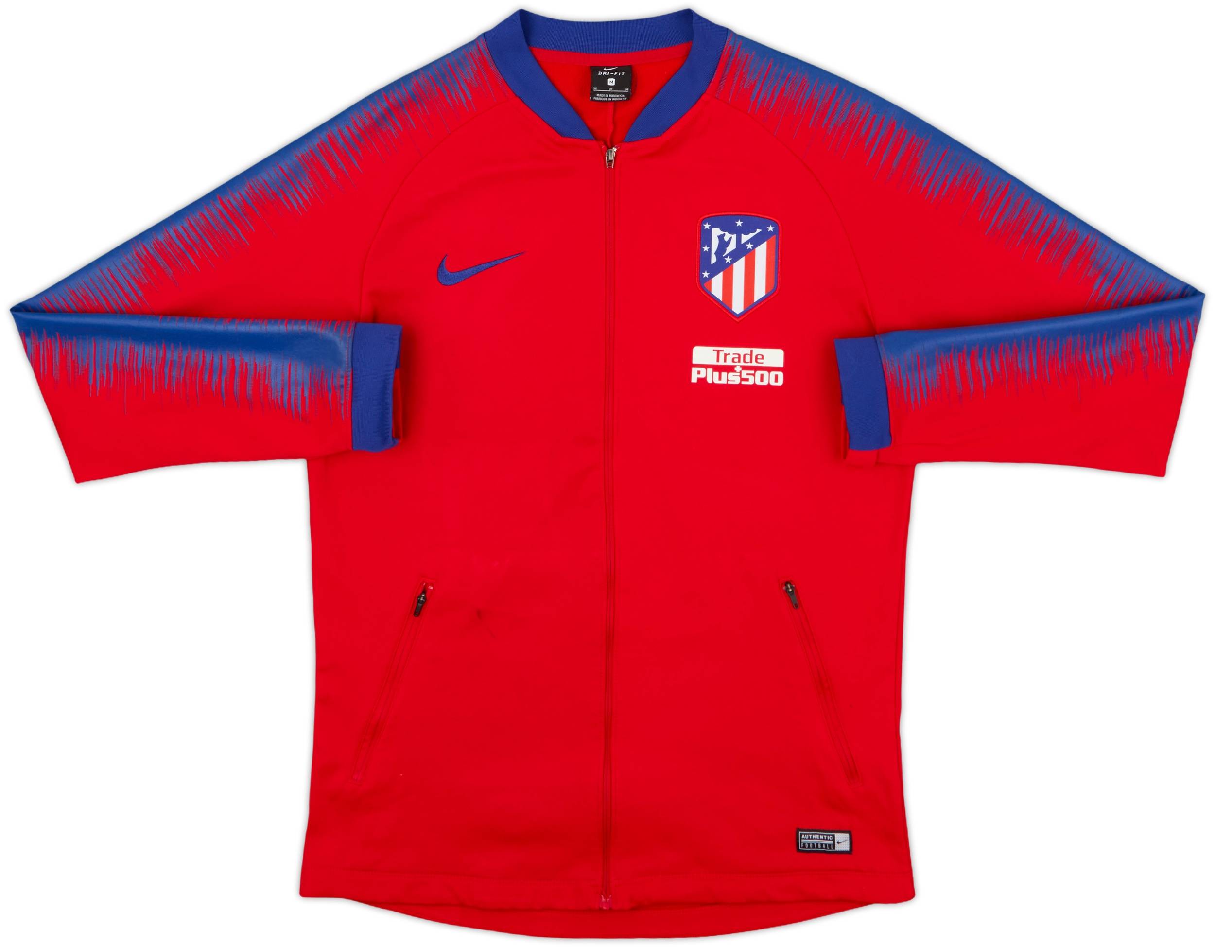 2018-19 Atletico Madrid Nike Track Jacket - 7/10 - (M)