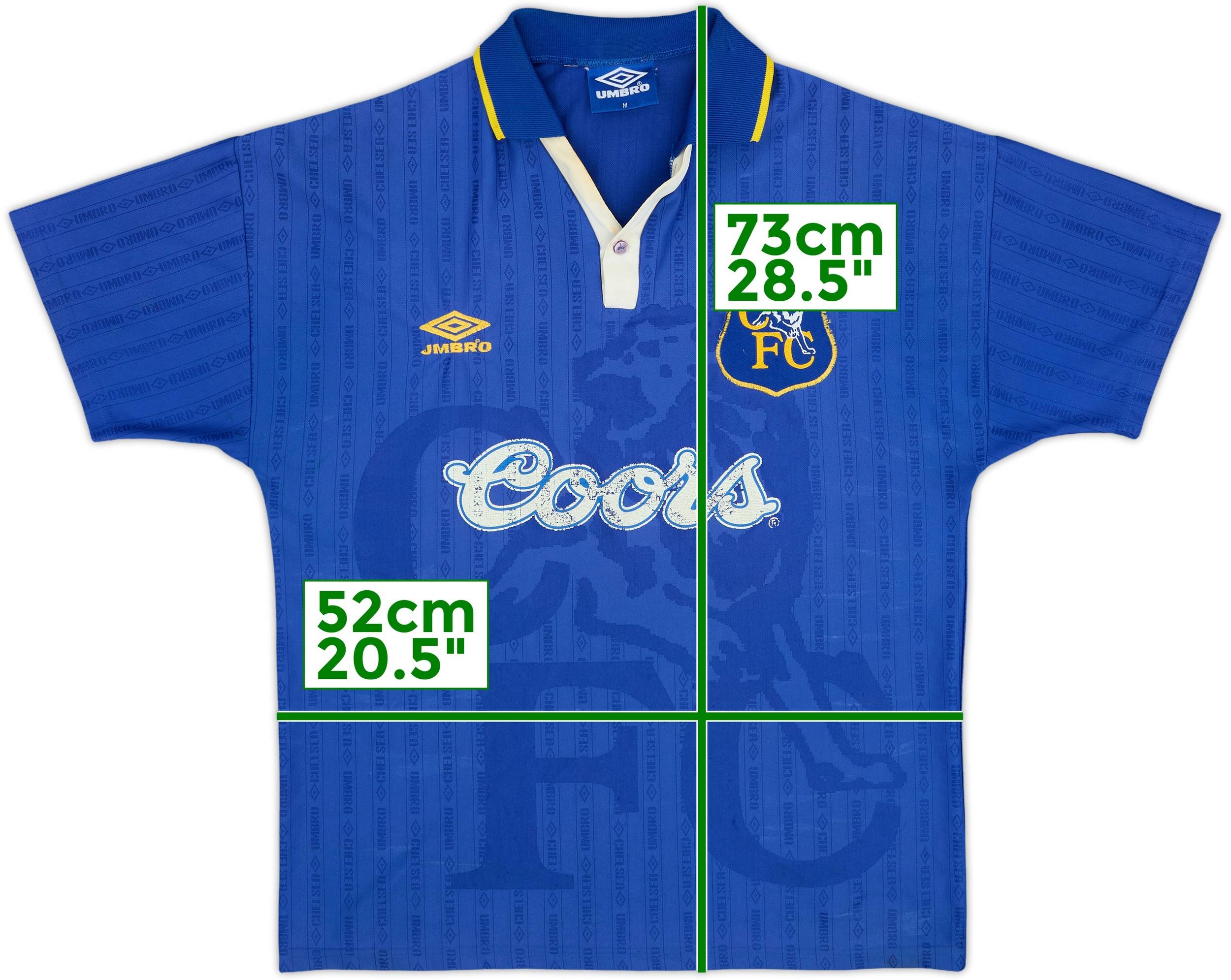 1995-97 Chelsea Home Shirt - 5/10 - (M)