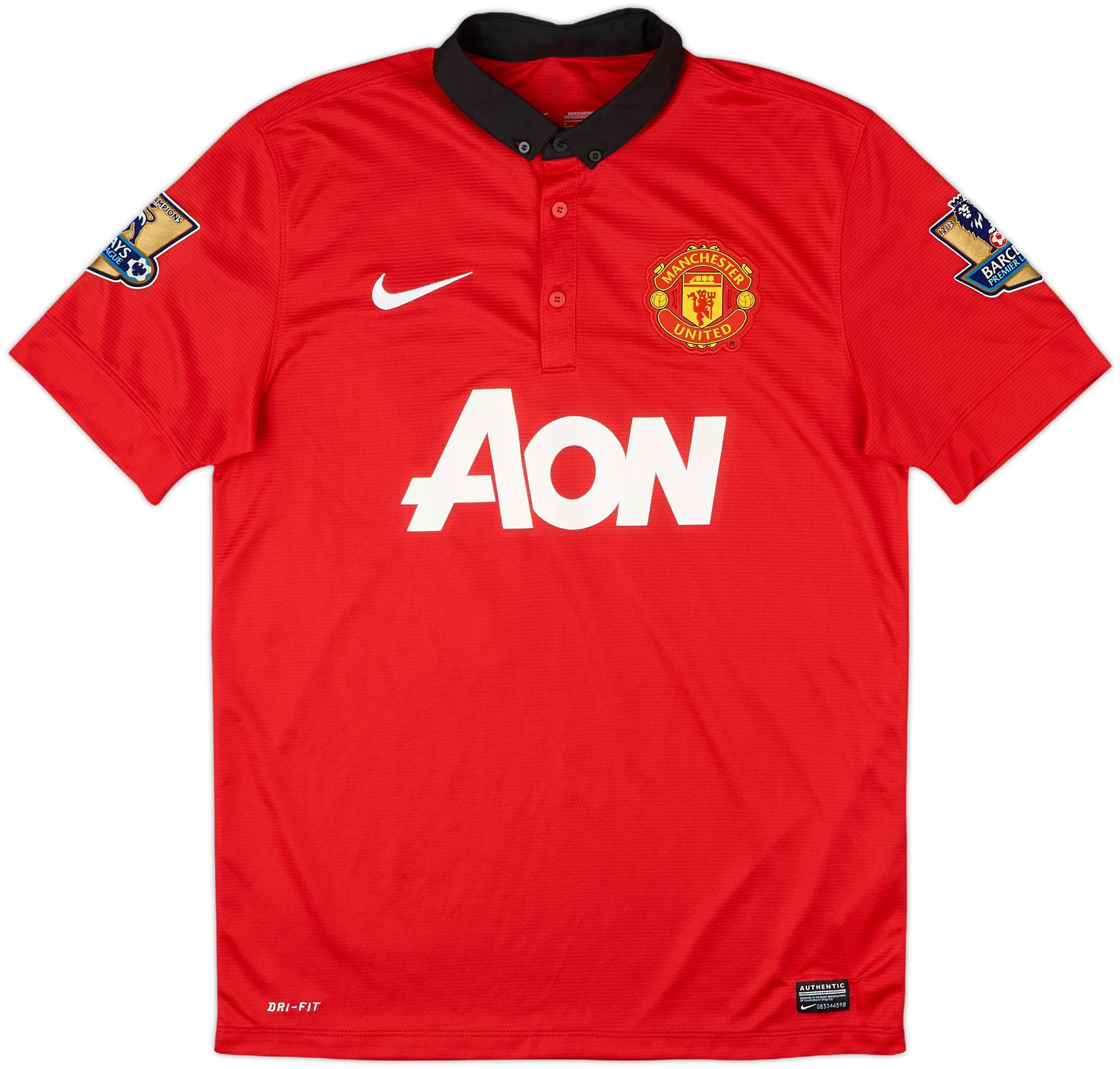 2013-14 Manchester United Home Shirt Giggs #11 - 6/10 - (M)