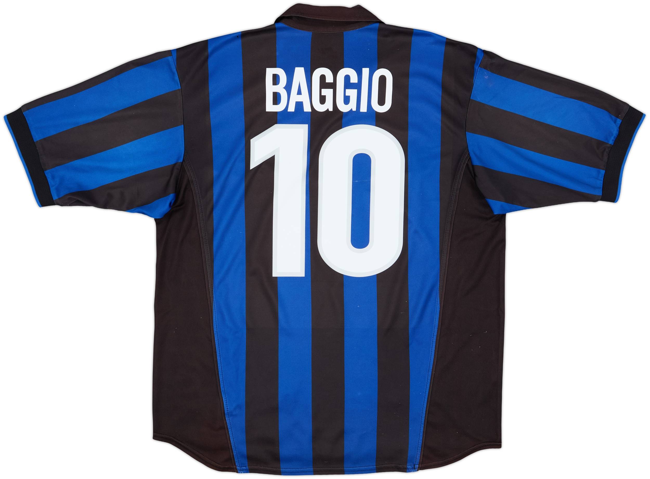 1998-99 Inter Milan Home Shirt Baggio #10 - 5/10 - (L)