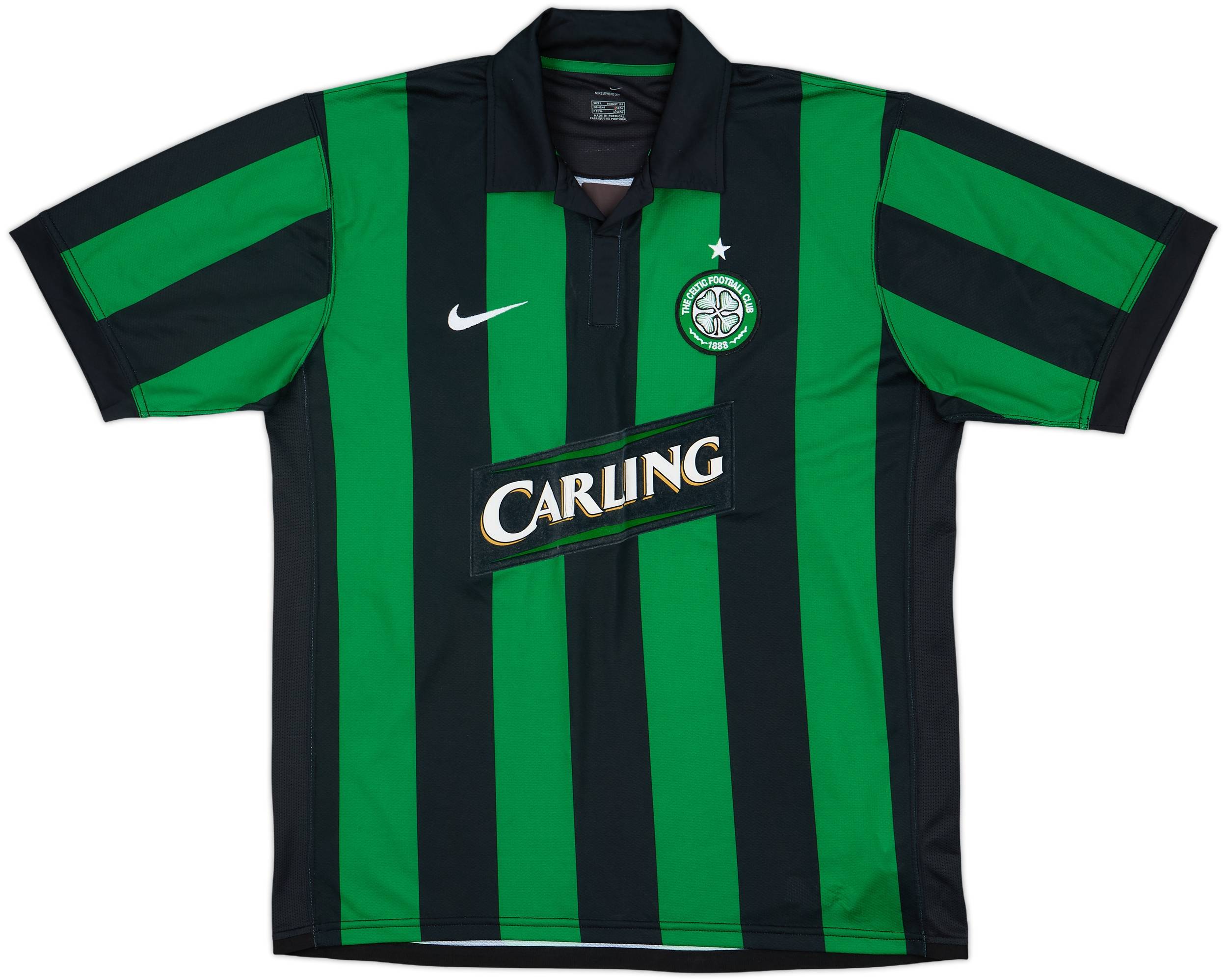 2006-08 Celtic Away Shirt Nakamura #25 - 7/10 - (L)