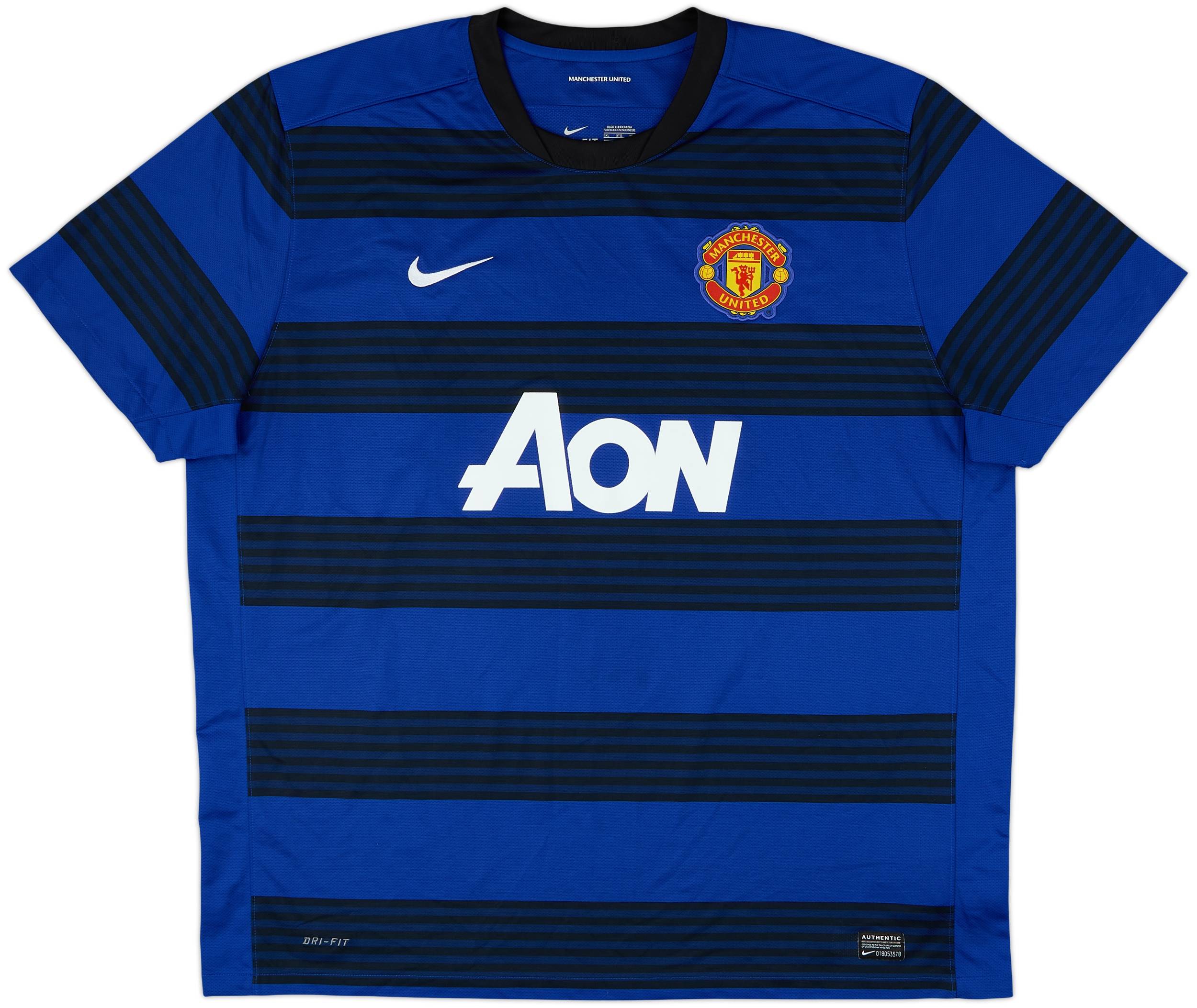 2011-13 Manchester United Away Shirt J.S.Park #13 - 8/10 - (3XL)