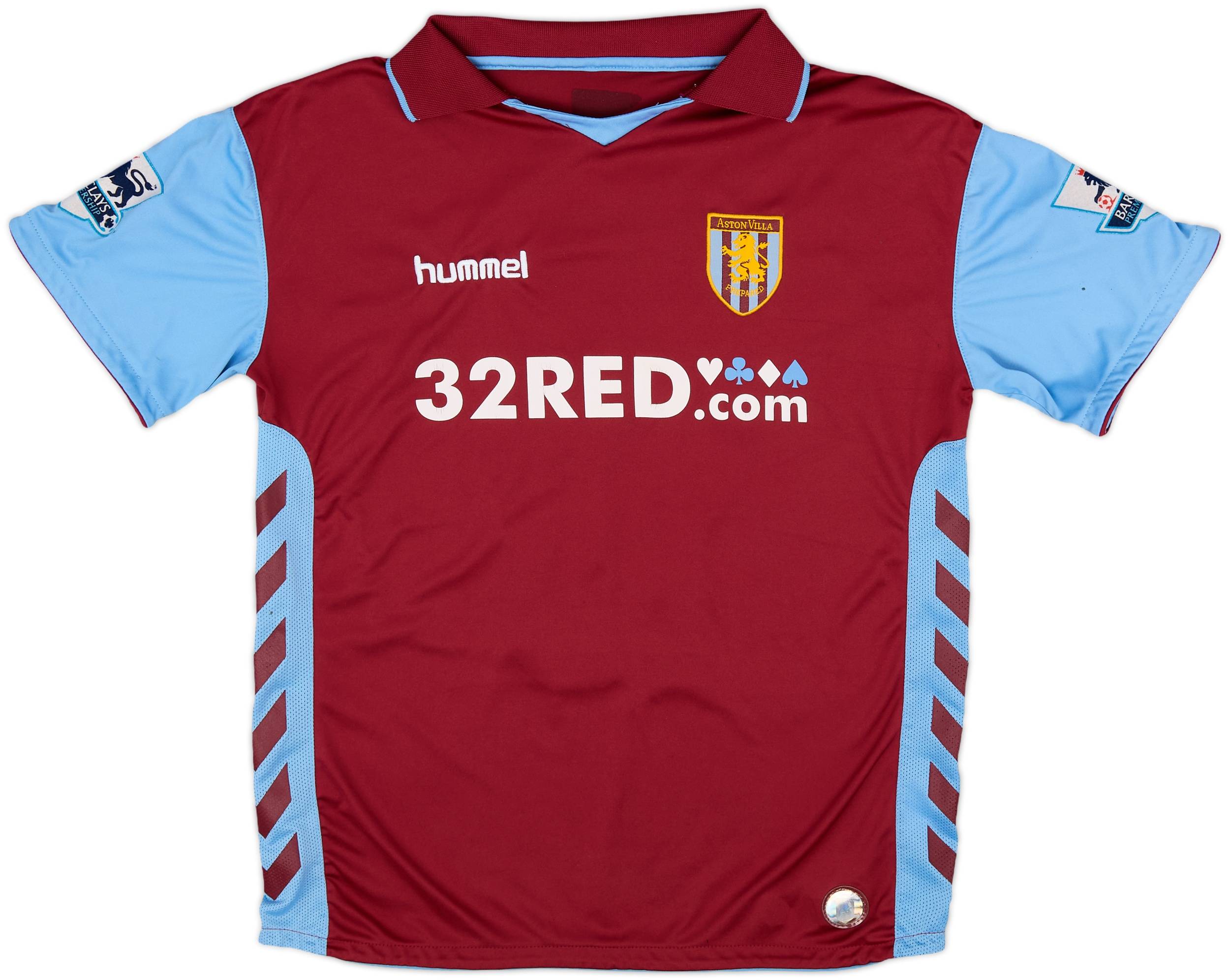 2006-07 Aston Villa Home Shirt Agbonlahor #15 - 6/10 - (S)