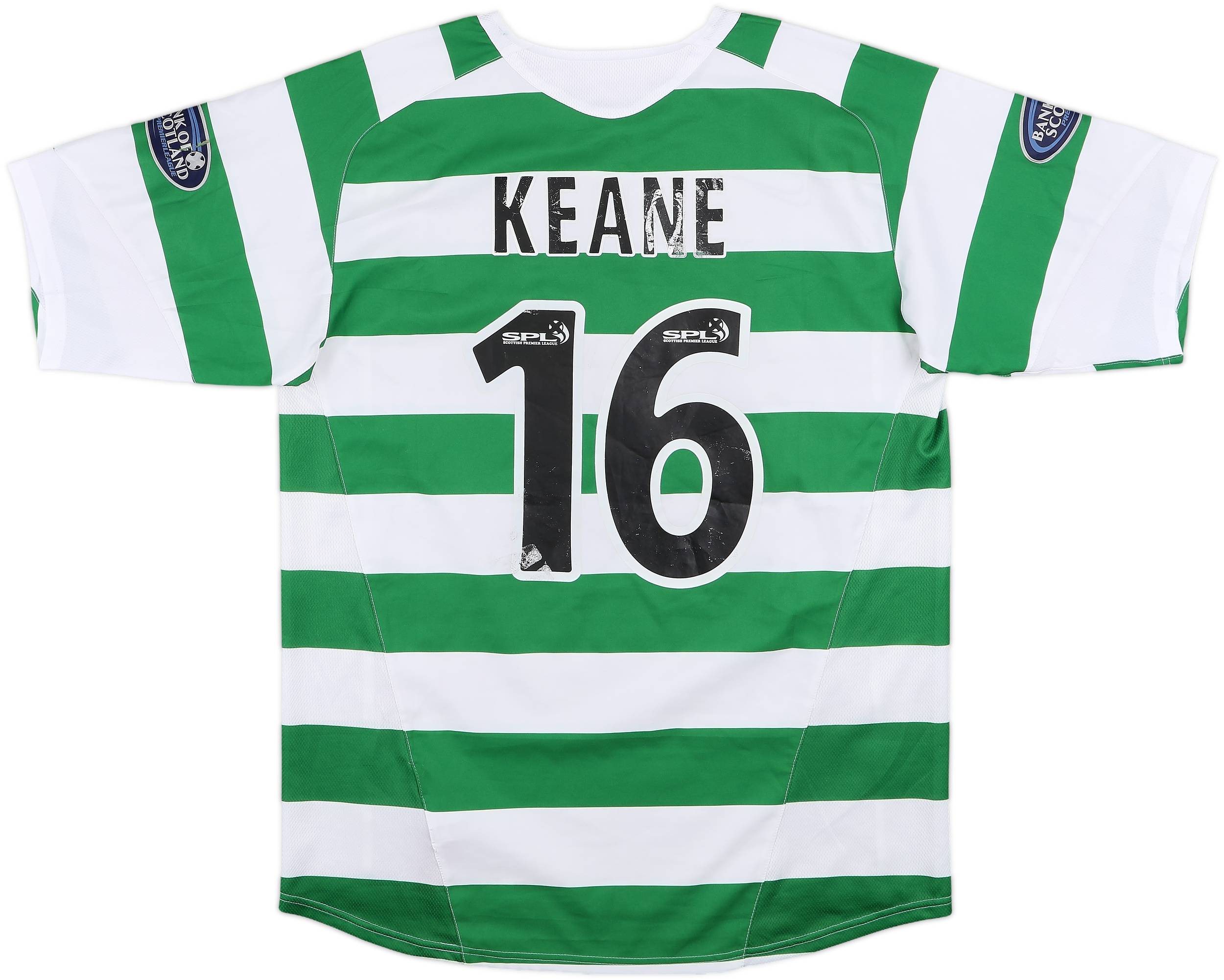 2005-07 Celtic Home Shirt Keane #16 - 3/10 - (M)