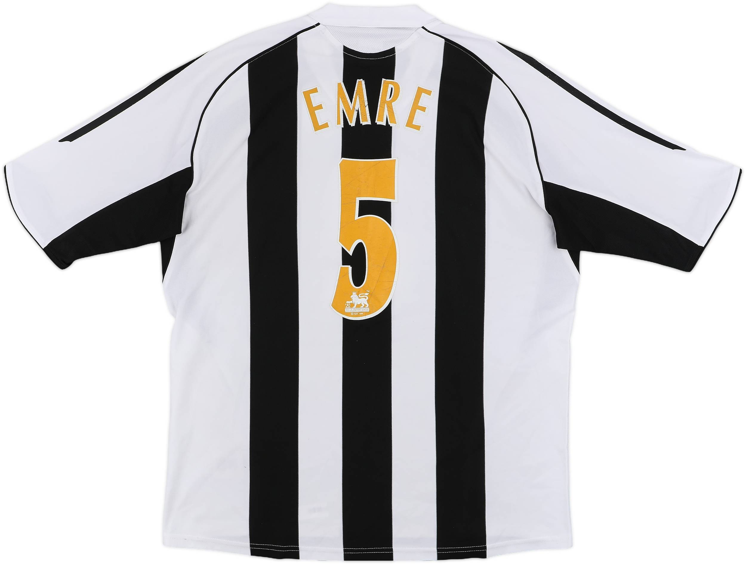 2005-07 Newcastle Home Shirt Emre #5 - 4/10 - (L)