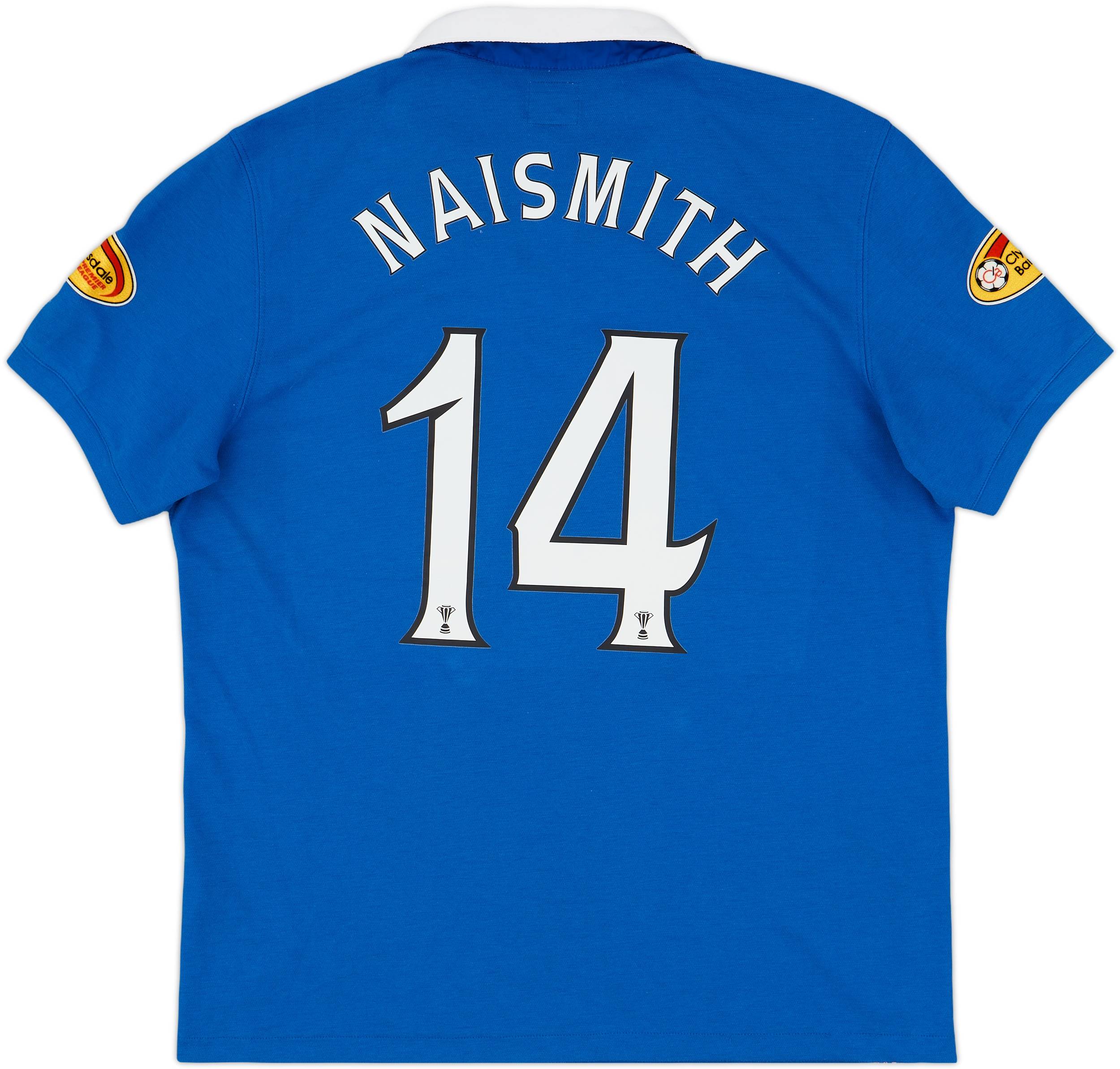 2010-11 Rangers Home Shirt Nasmith #14 - 7/10 - (L)