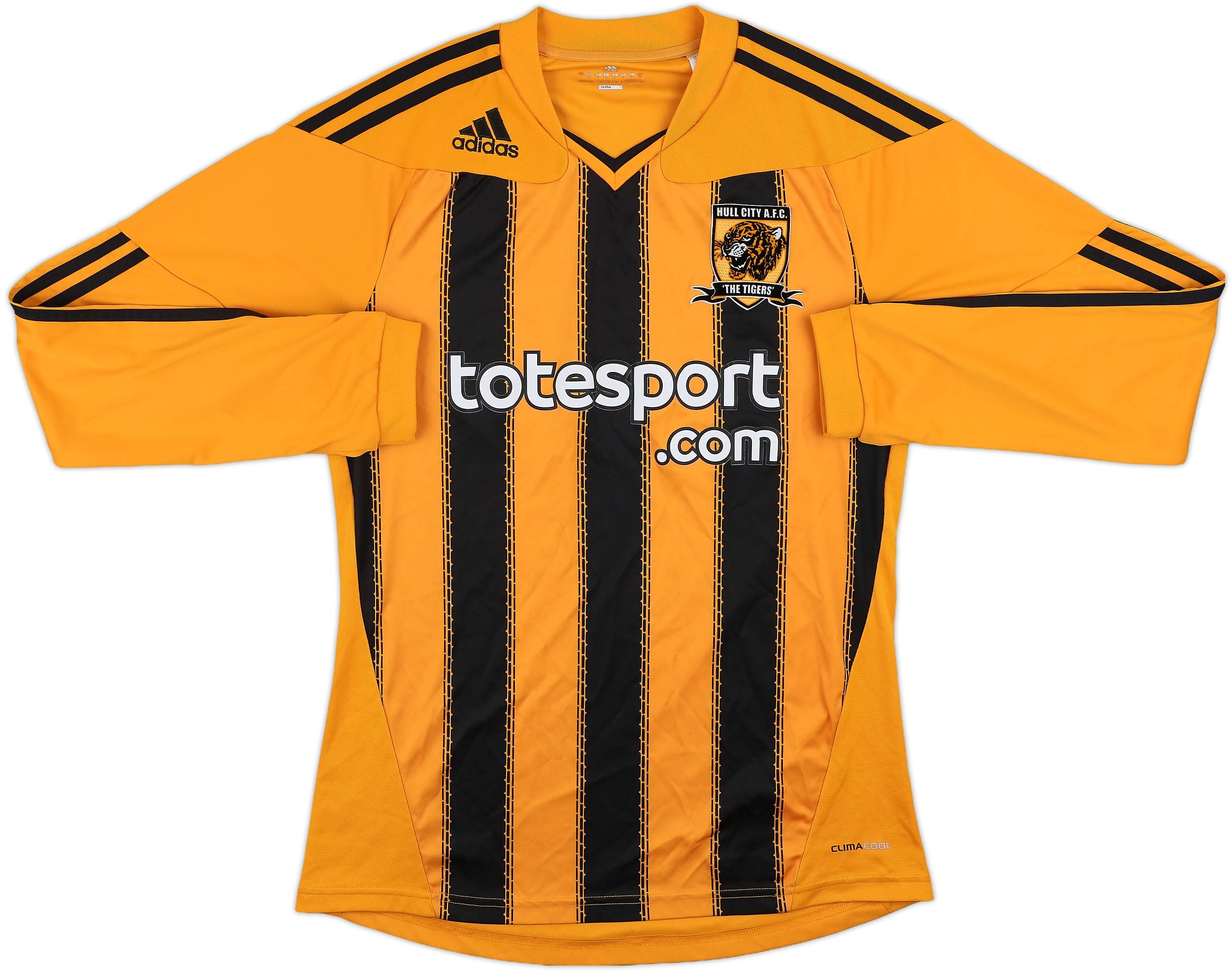 2010-11 Hull City Home L/S Shirt - 10/10 - (S)