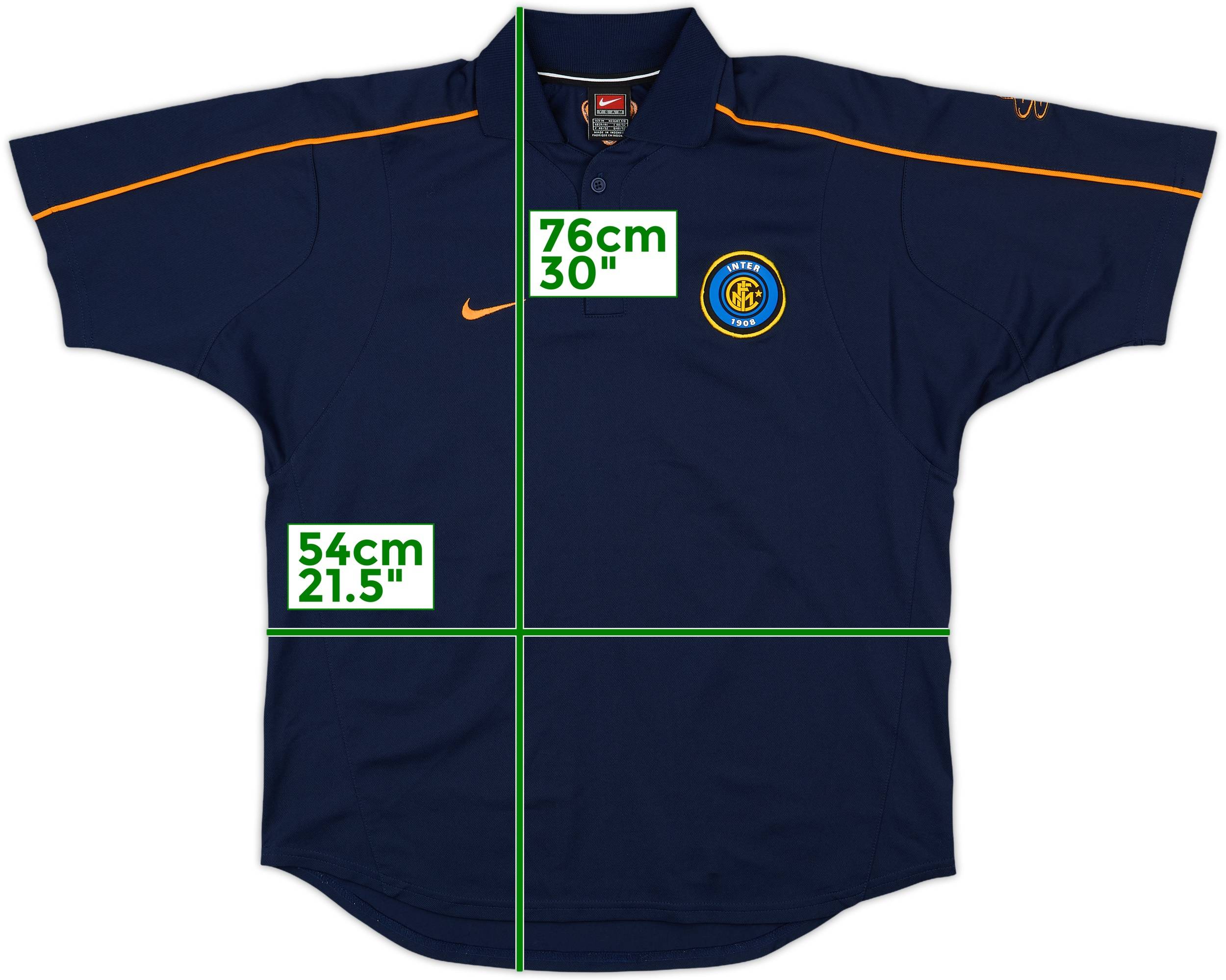 トップス 00s NIKE INTER MILANO game shirts Vintage 00s Black Nike Inter Milan 100th Anniversary T-Shirt