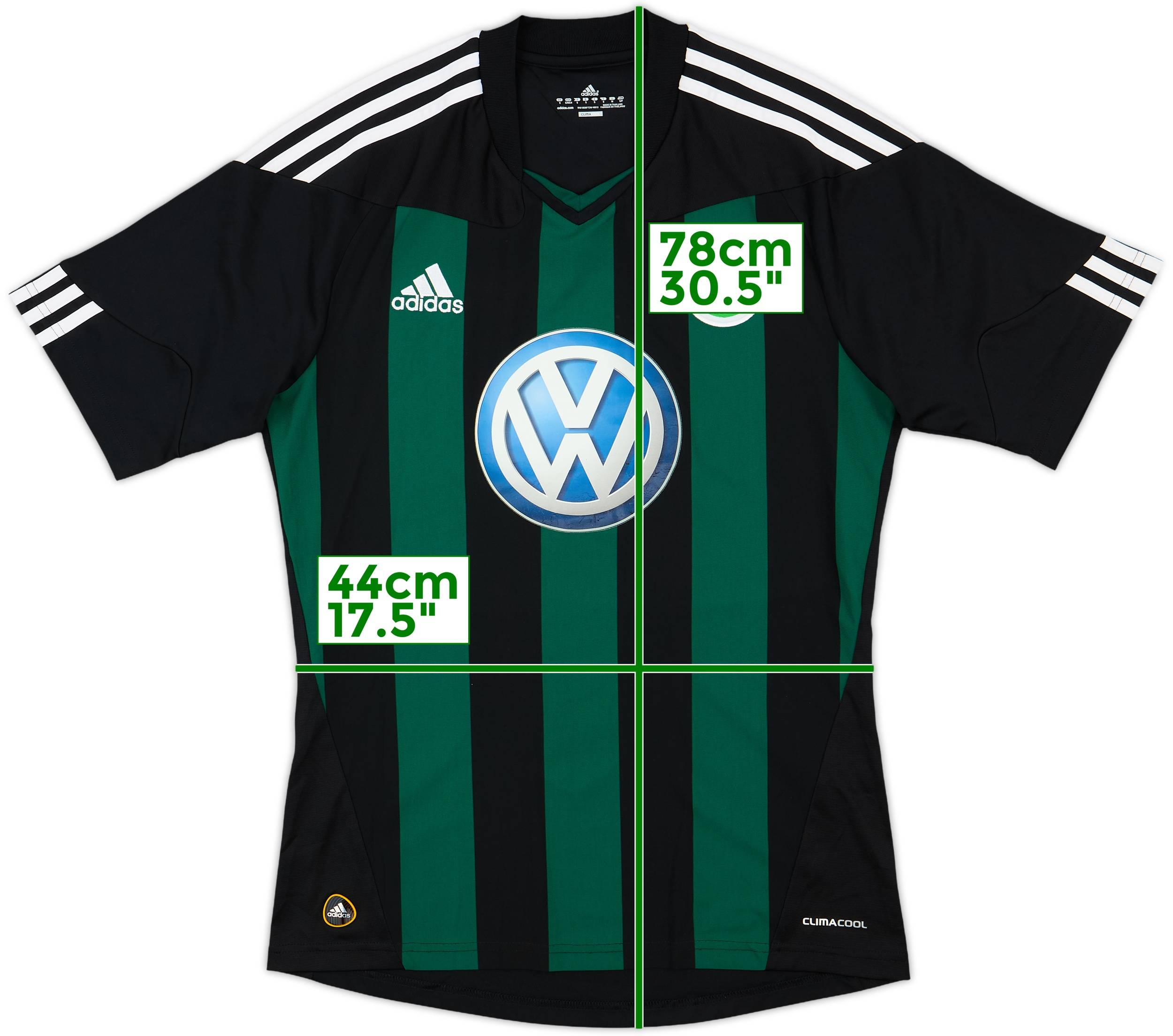 09-10 vintage CL WOLFSBURG HASEBE 13番 Wolfsburg Jerseys | Classic Retro Vintage Wolfsburg Kits