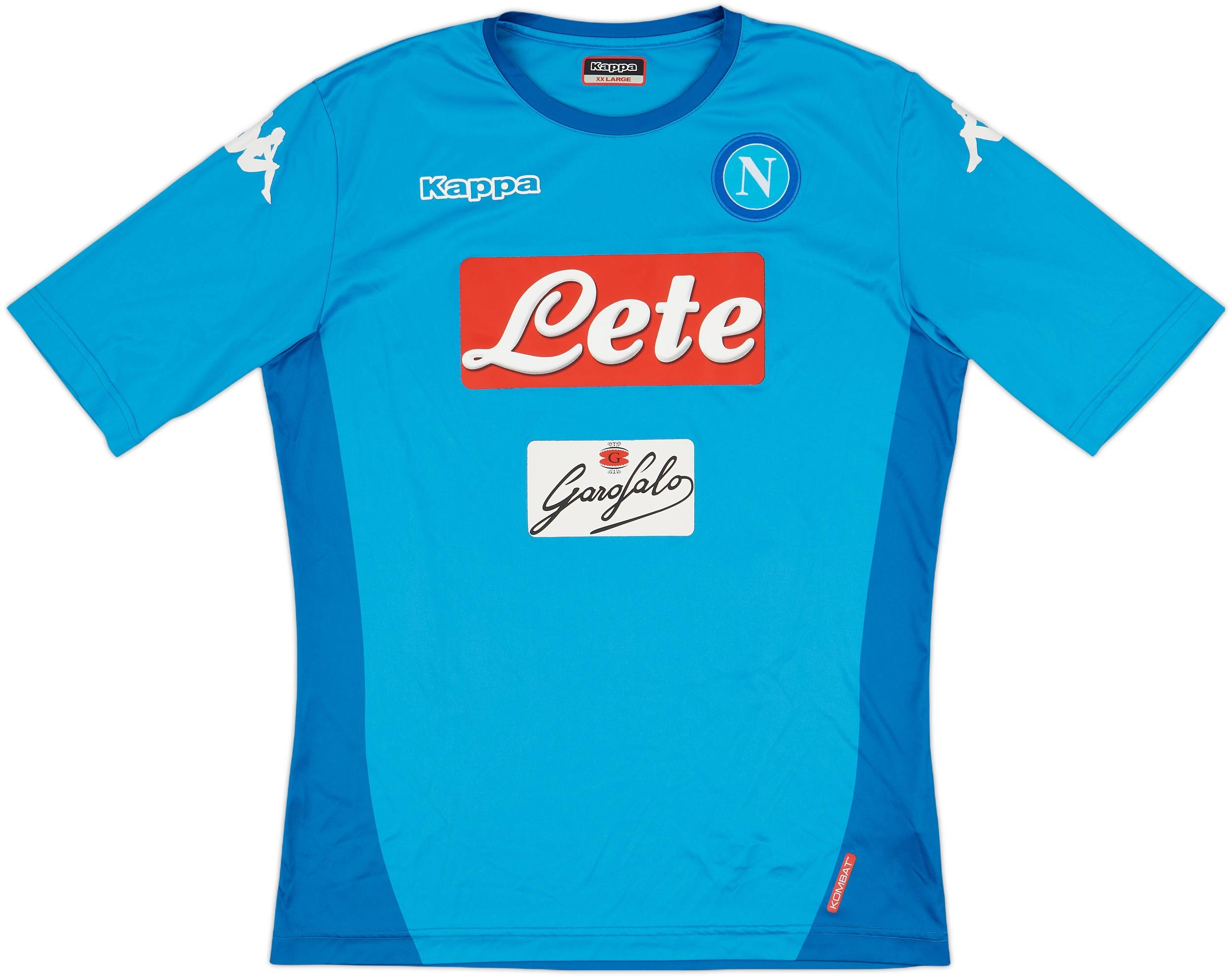 2017-18 Napoli Home Shirt - 8/10 - (XXL)