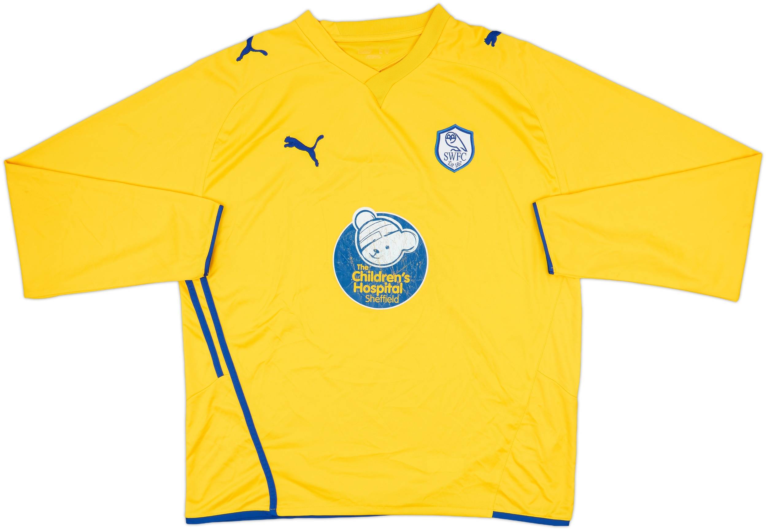 2009-10 Sheffield Wednesday Away L/S Shirt - 5/10 - (XL)