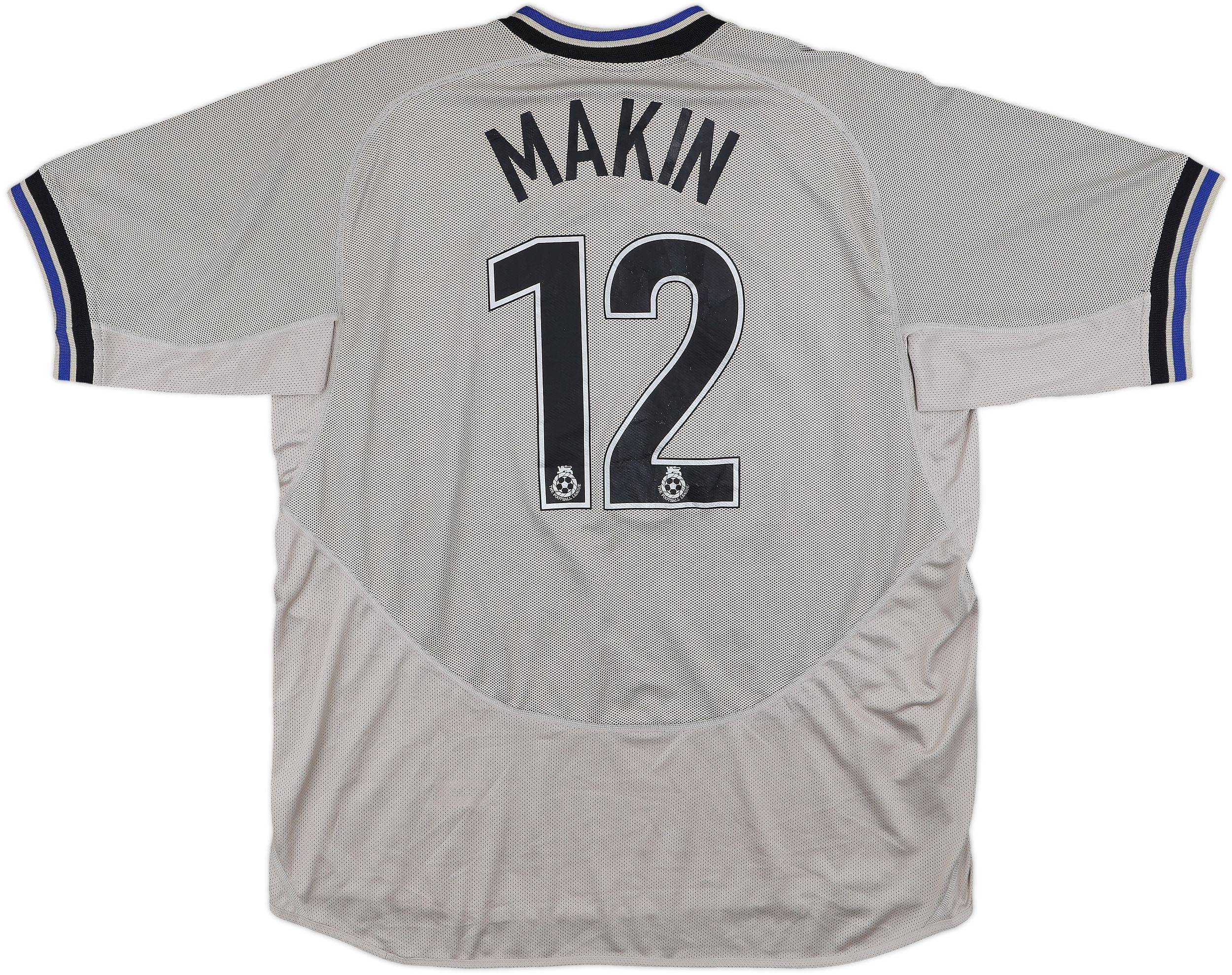 2004-05 Leicester Away Shirt Makin #12 - 7/10 - (XL)