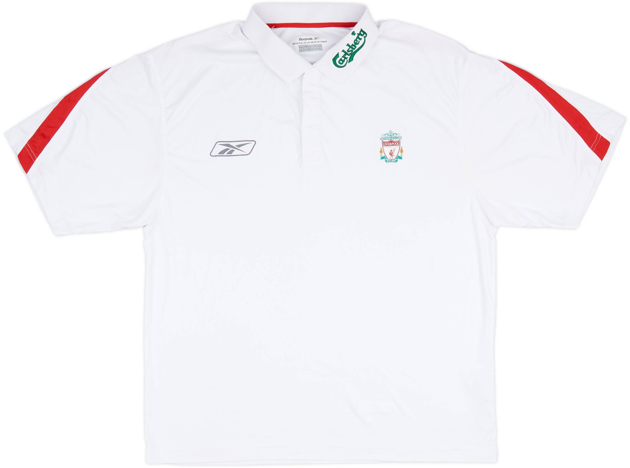 2003-04 Liverpool Reebok Polo Shirt - 6/10 - (XL)
