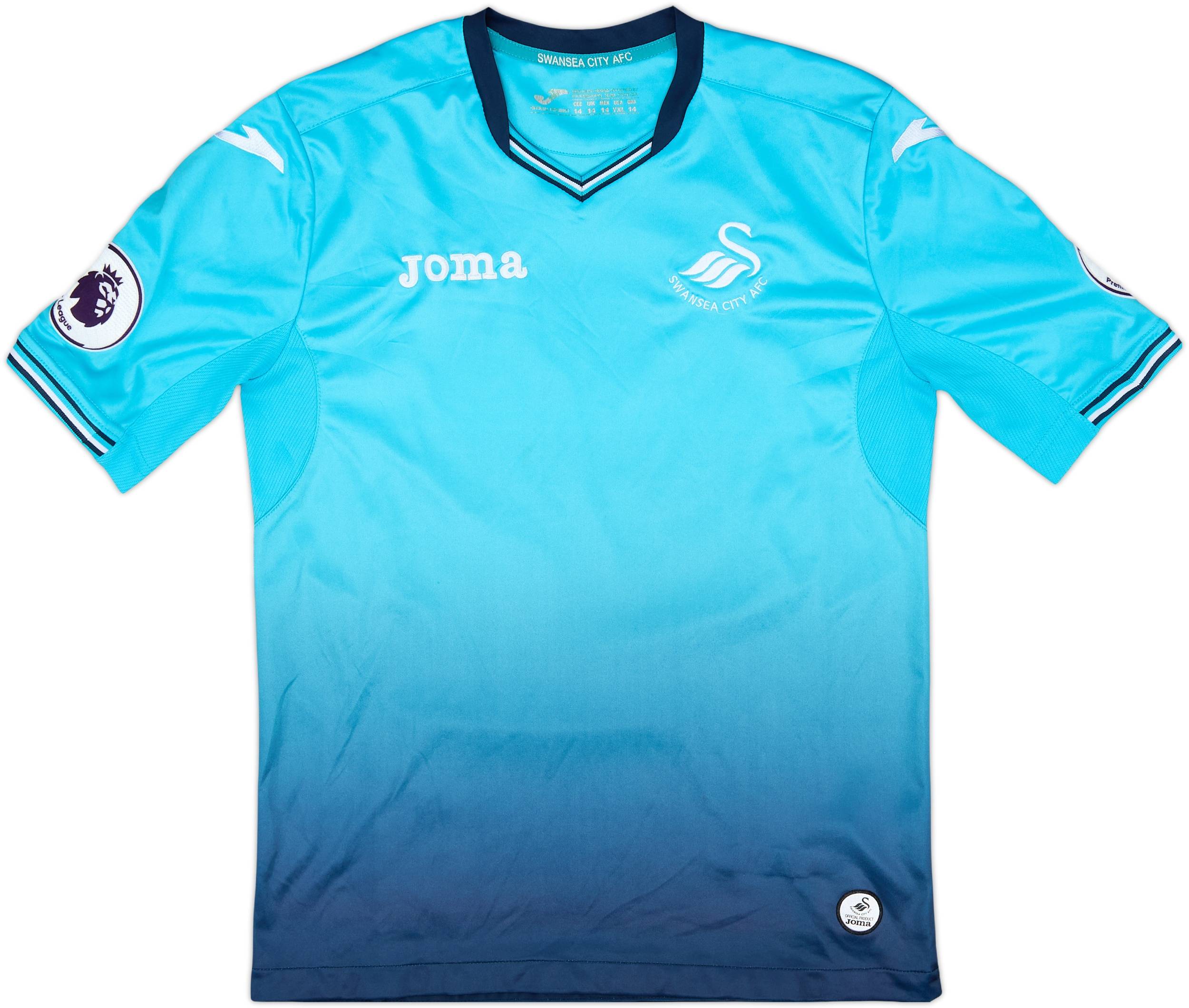 2016-17 Swansea Away Shirt - 9/10 - (XL.Boys)