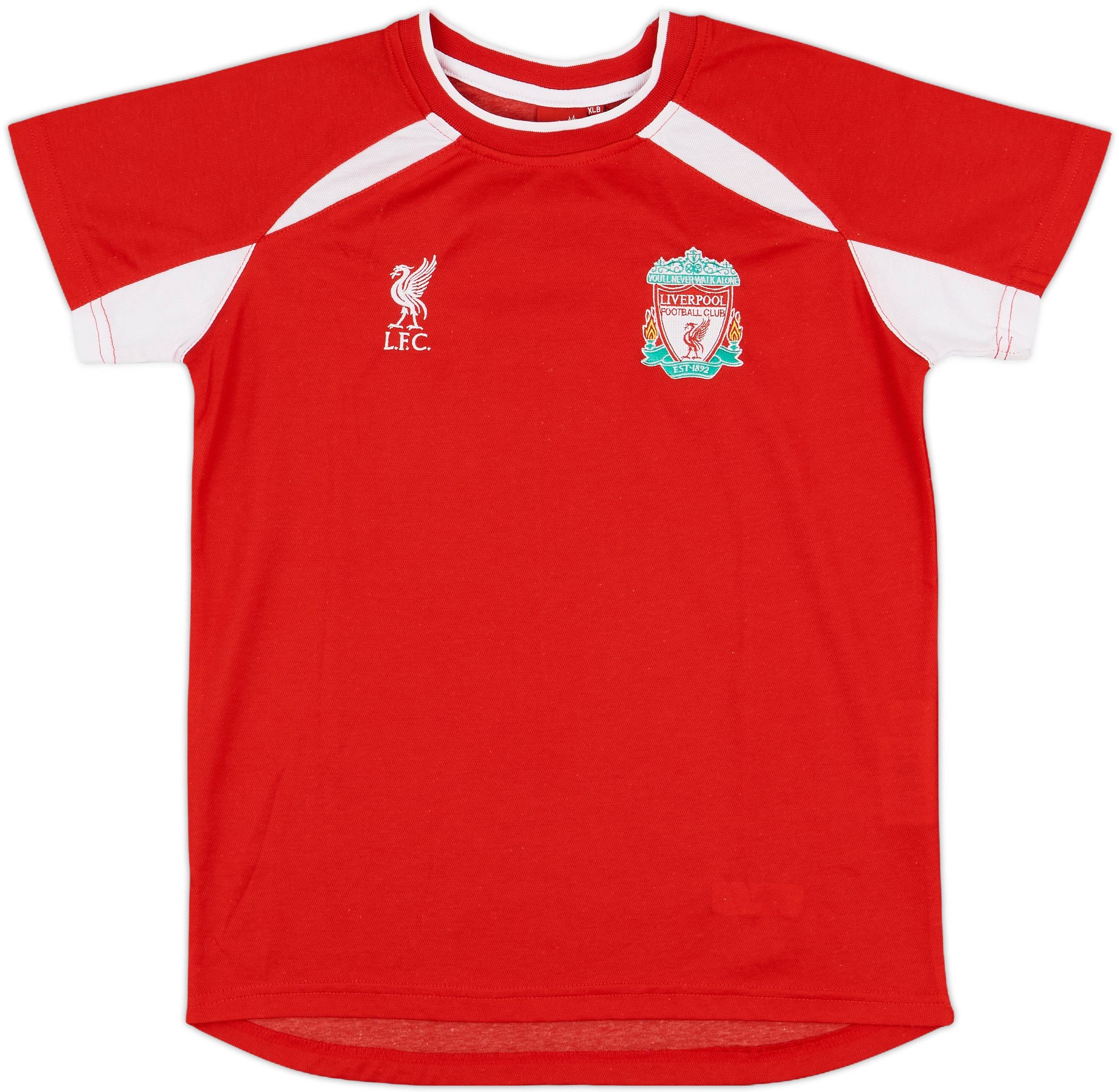 2002-03 Liverpool Training Shirt - 8/10 - (XL.Boys)