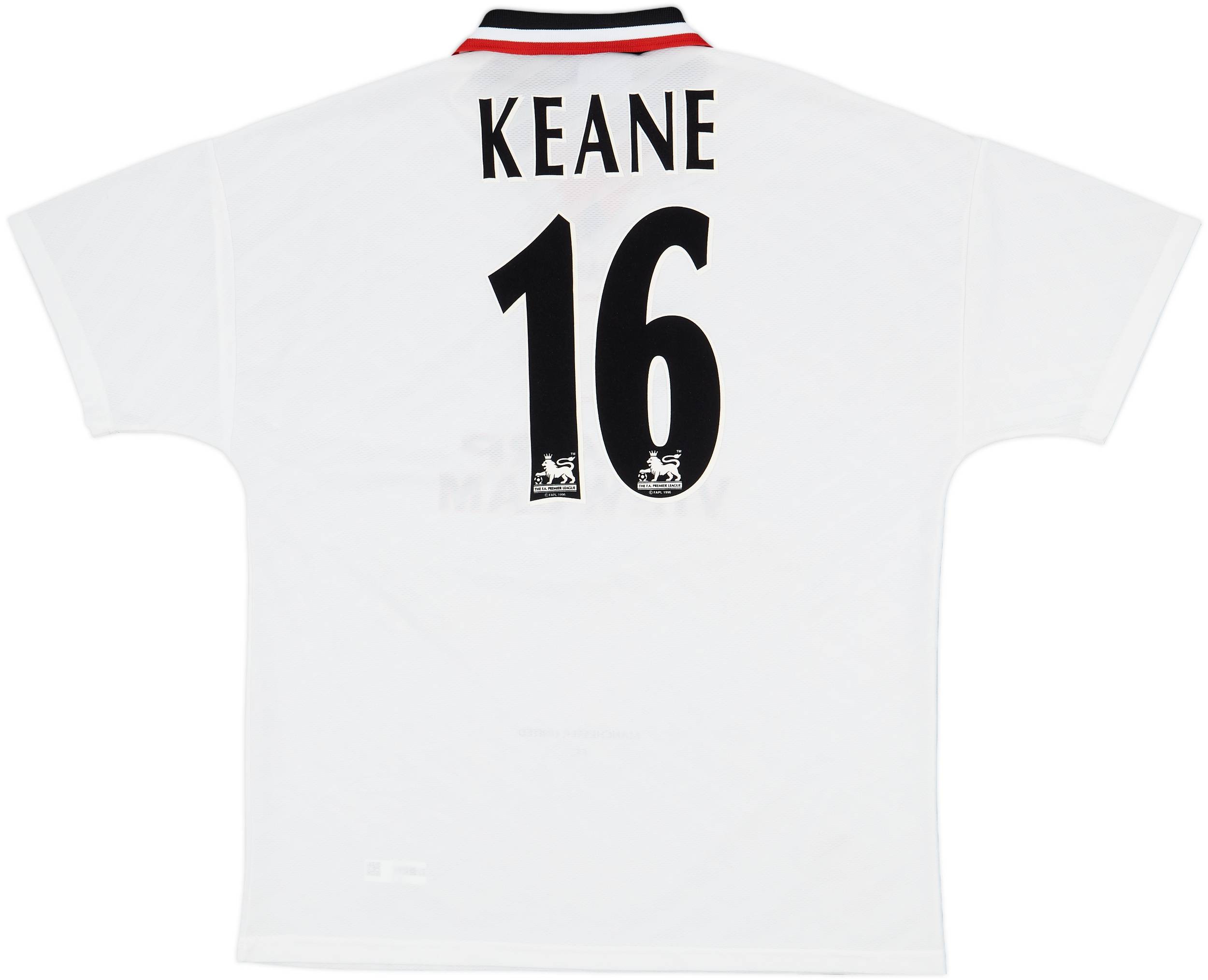 1996-97 Manchester United Away Shirt Keane #16 - 8/10 - (L)