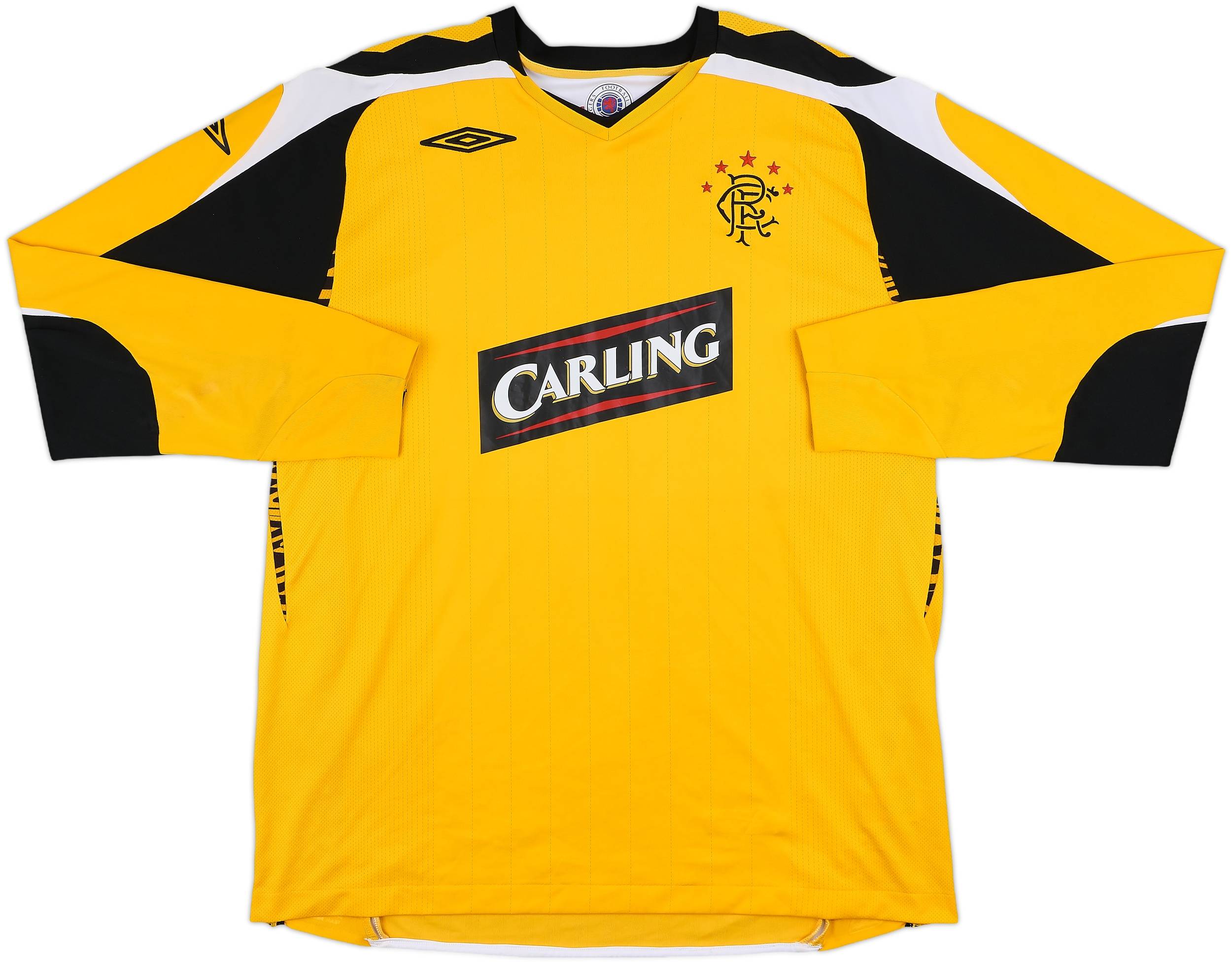 2007-08 Rangers UEFA Cup GK Shirt - 8/10 - (XL)