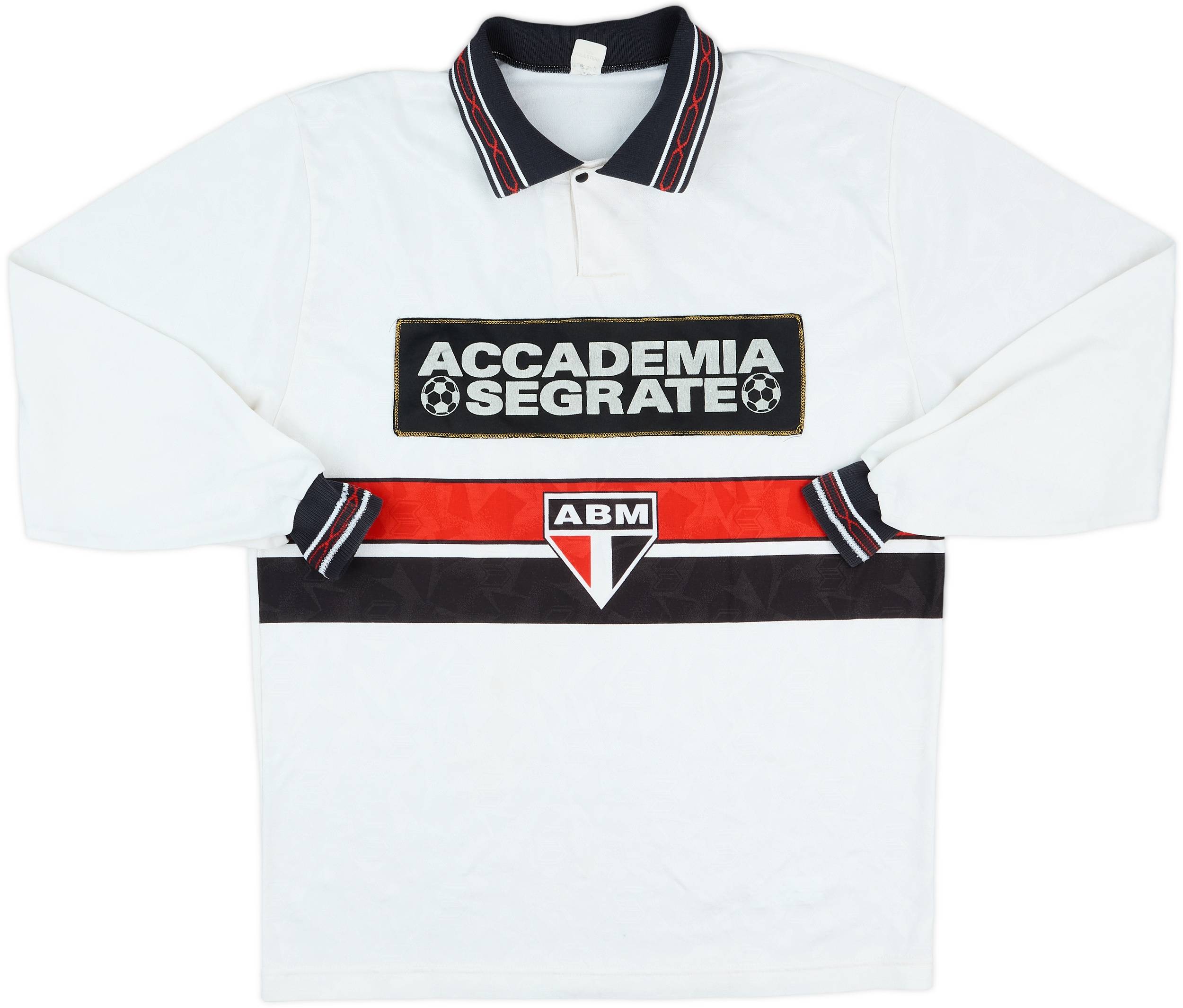1992-94 Sao Paulo ABM 'Academia Segrate' Training L/S Shirt #2 - 8/10 - (L)