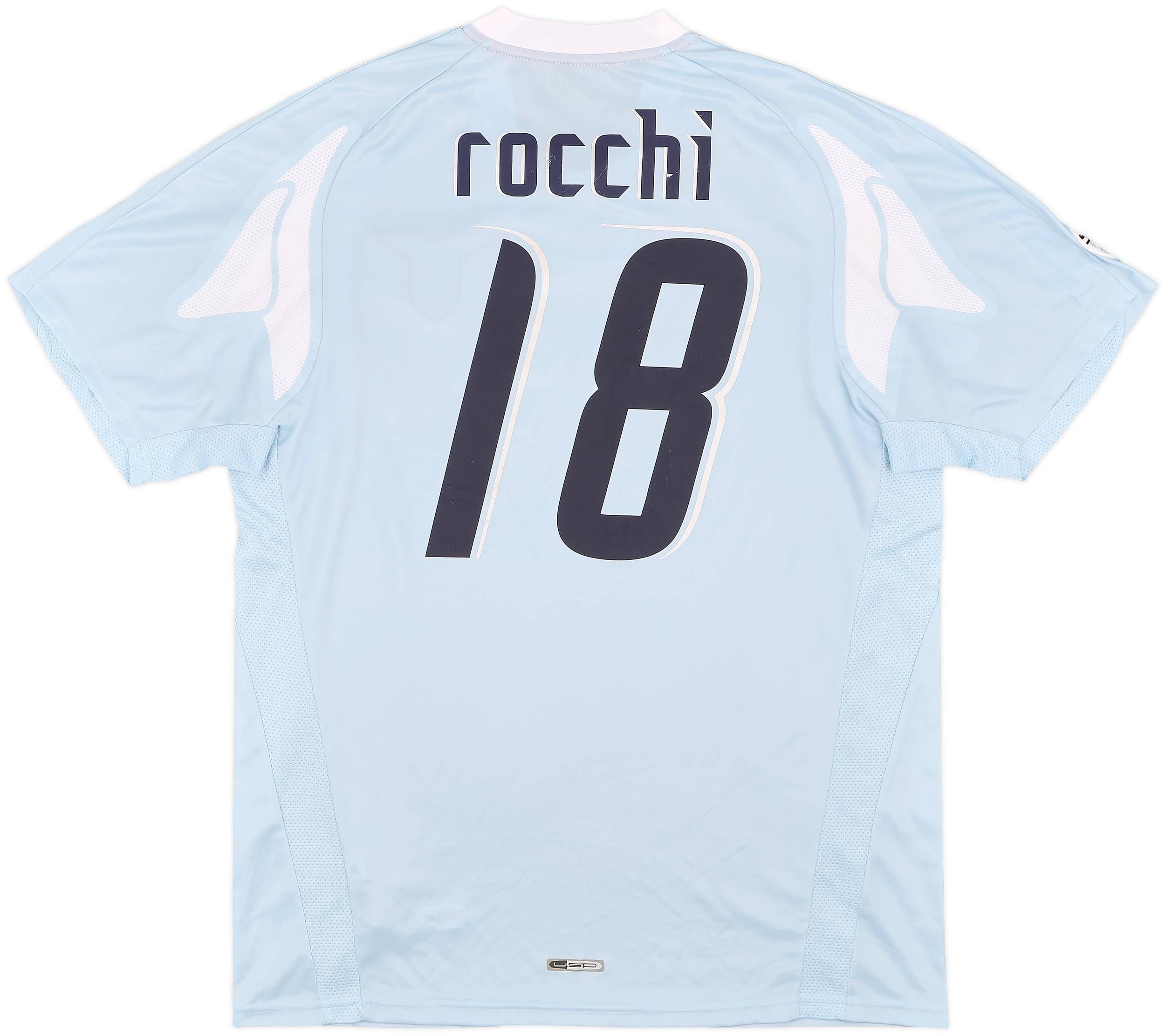 2007-08 Lazio Home Shirt Rocchi #18 - 7/10 - (XL)