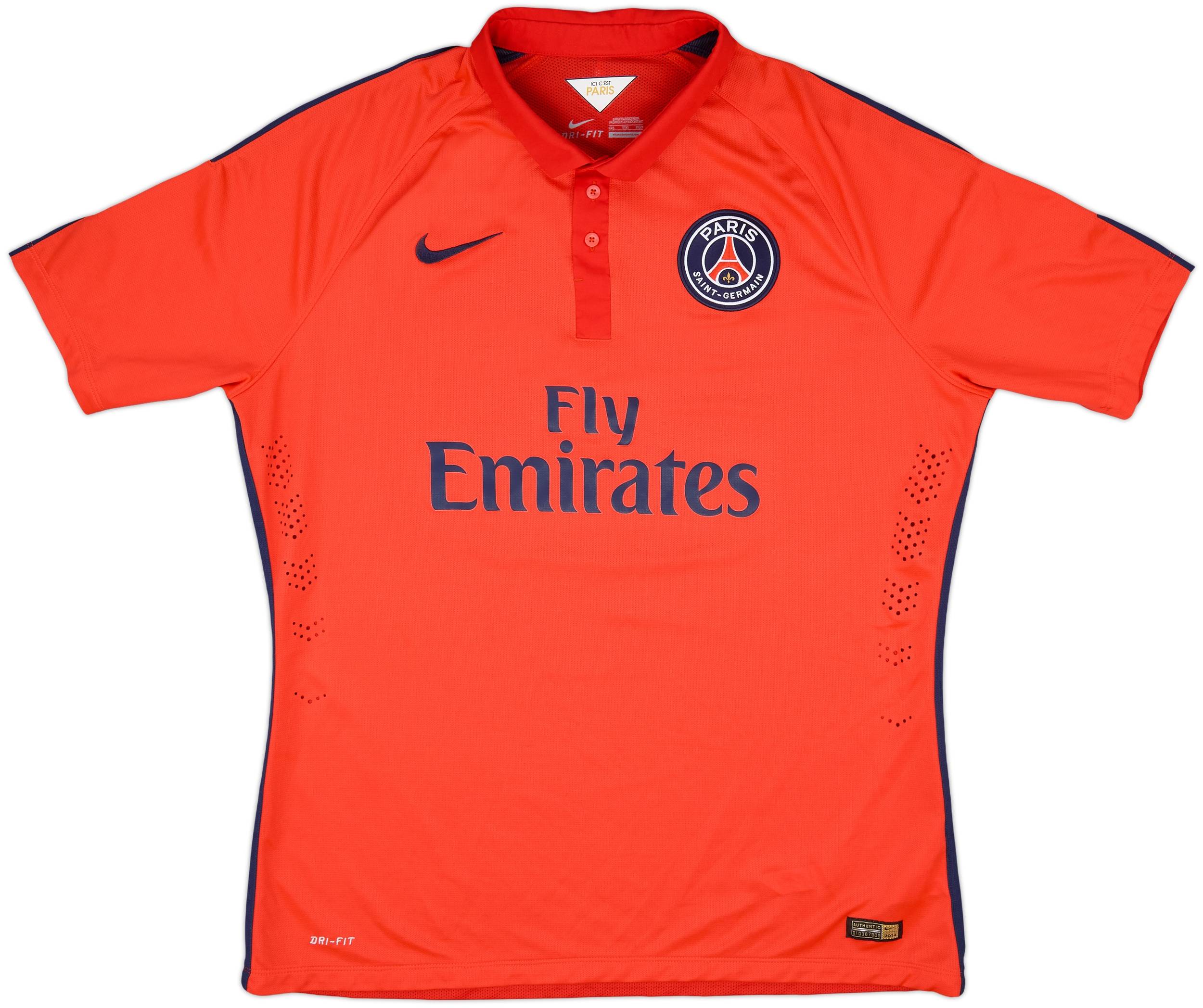2014-15 Paris Saint-Germain Authentic Third Shirt