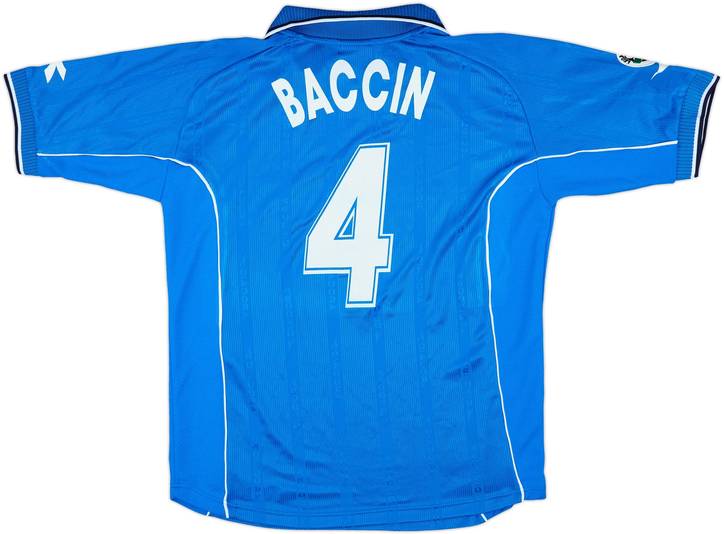 2000-01 Napoli Match Issue Home Shirt Baccin #4
