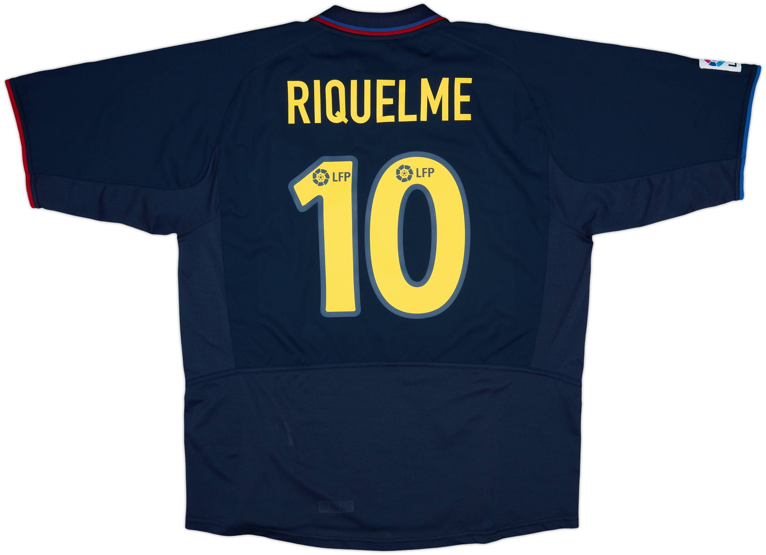 2002-03 Barcelona Away Shirt Riquelme #10 - 8/10 - (XL)