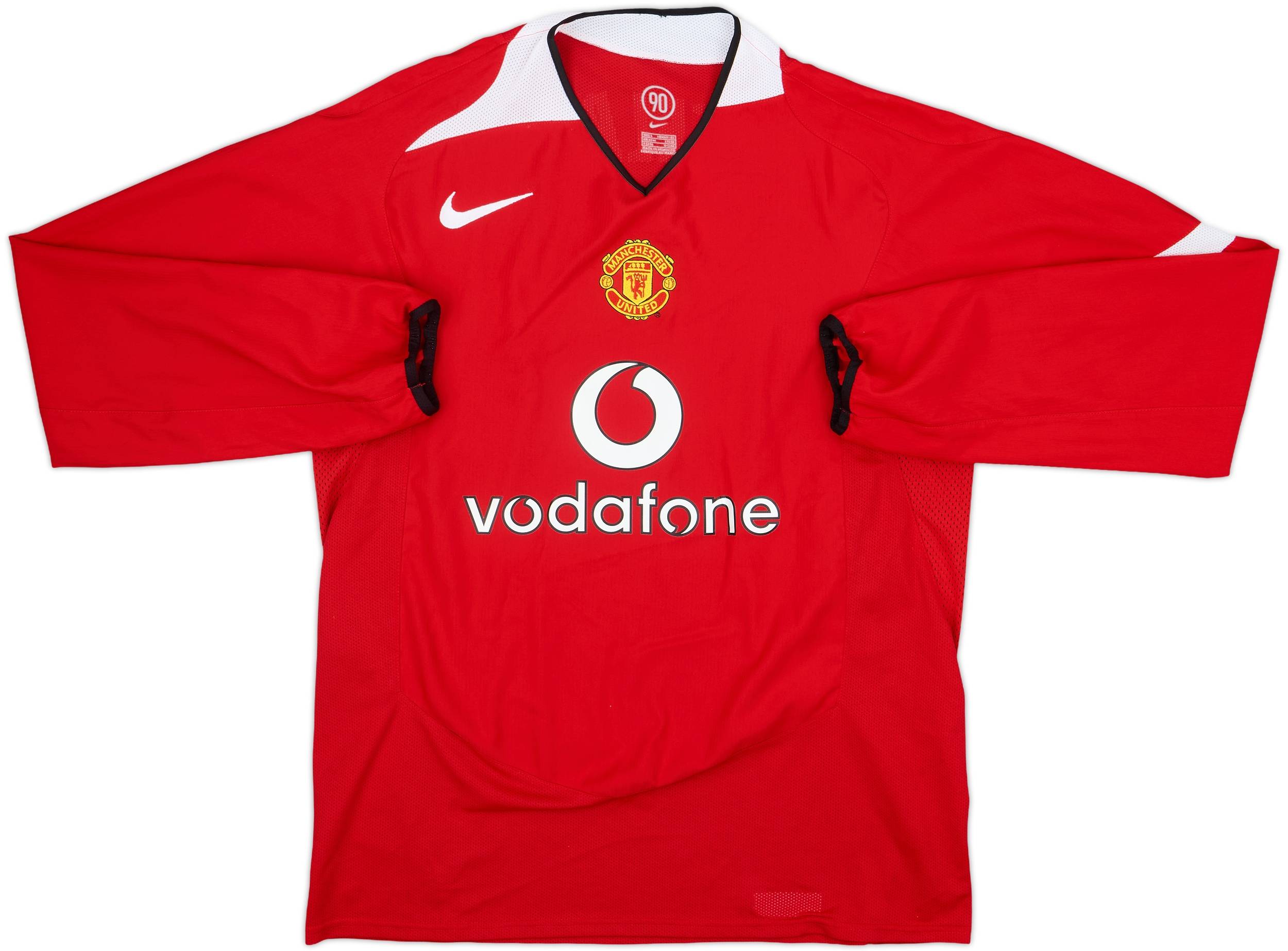 ウェア Nike Manchester United V. Nistelrooy 10 2004-06 Manchester United home jersey (#10 v. NISTELROOY) - L • RB