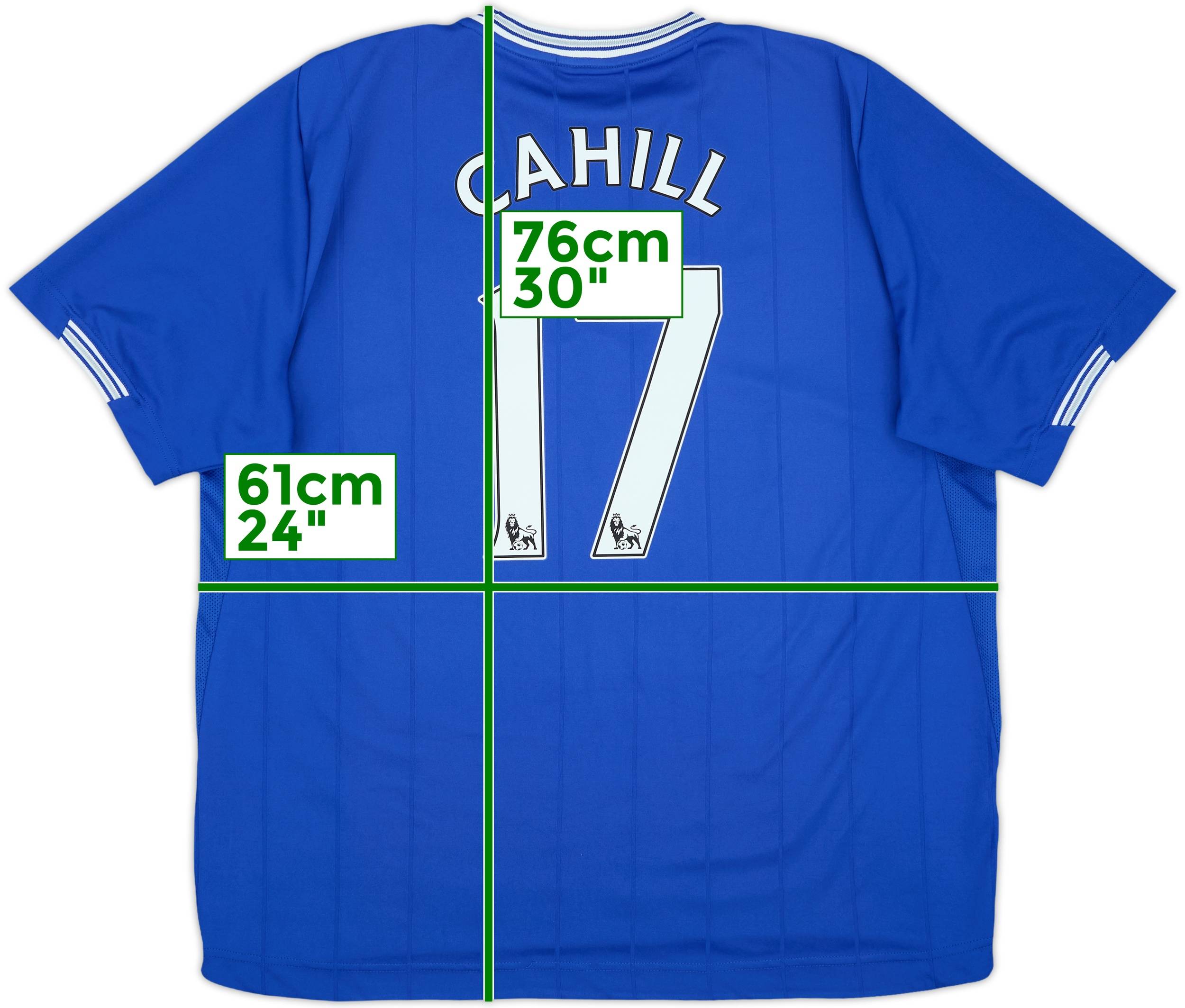2009-10 Everton Home Shirt Cahill #17 - 7/10 - (XL)