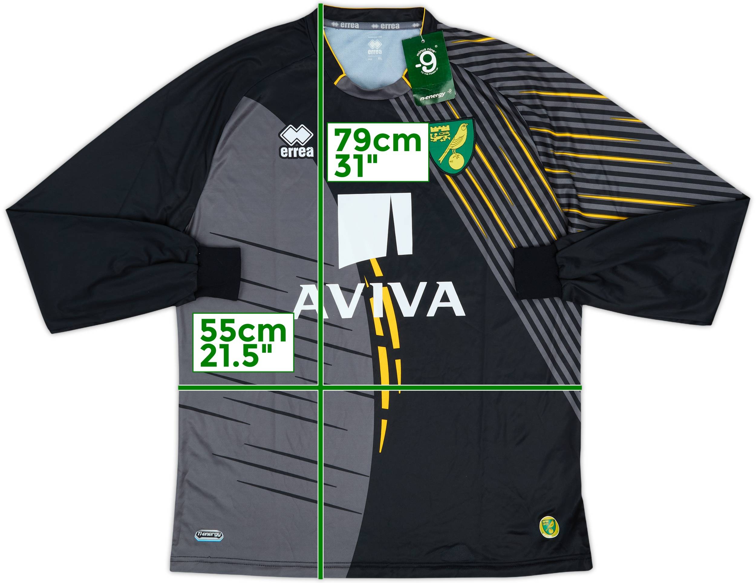 2012-13 Norwich GK Shirt (XL)