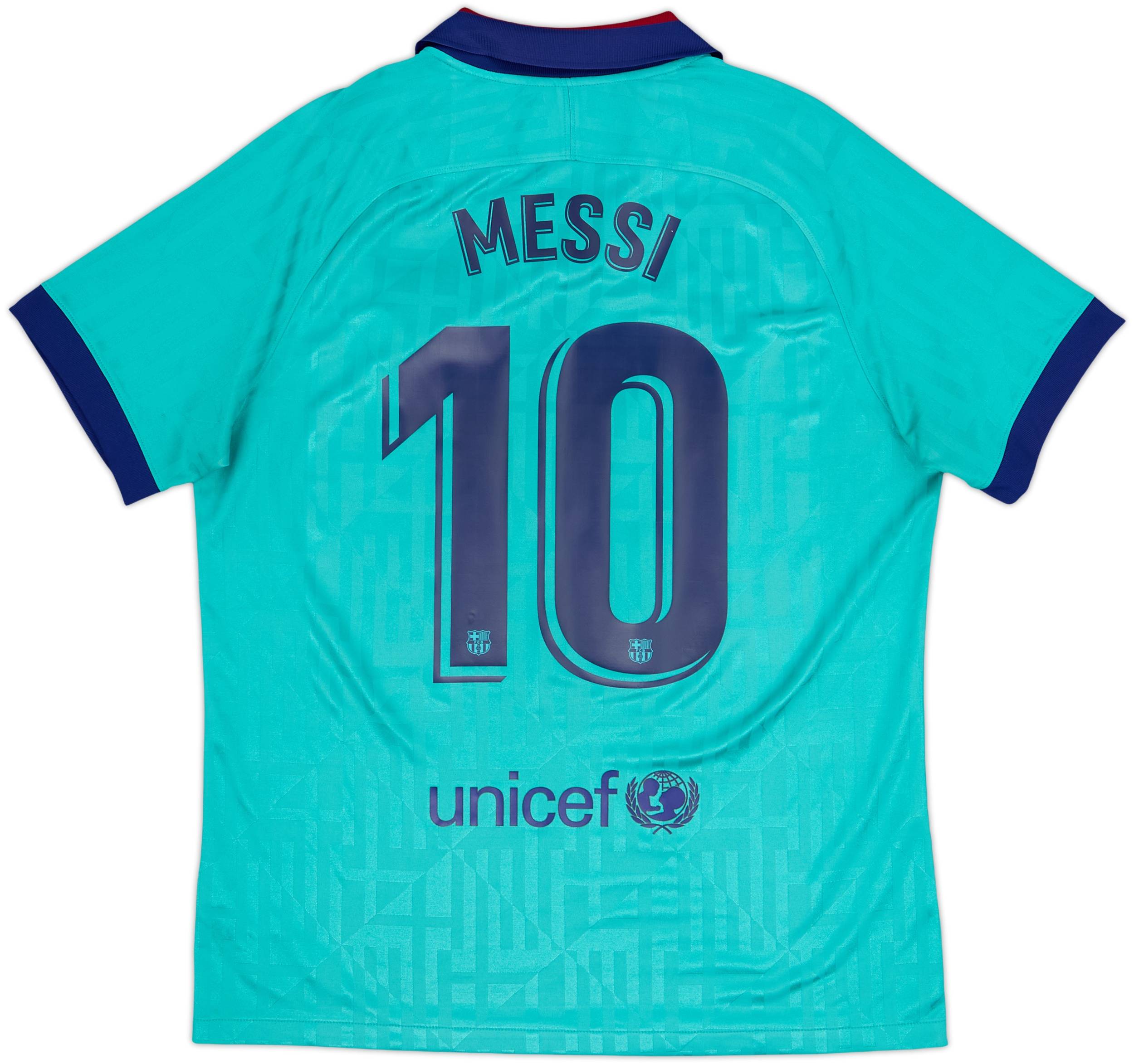 2019-20 Barcelona Third CL Shirt Messi #10 - 7/10 - (L)