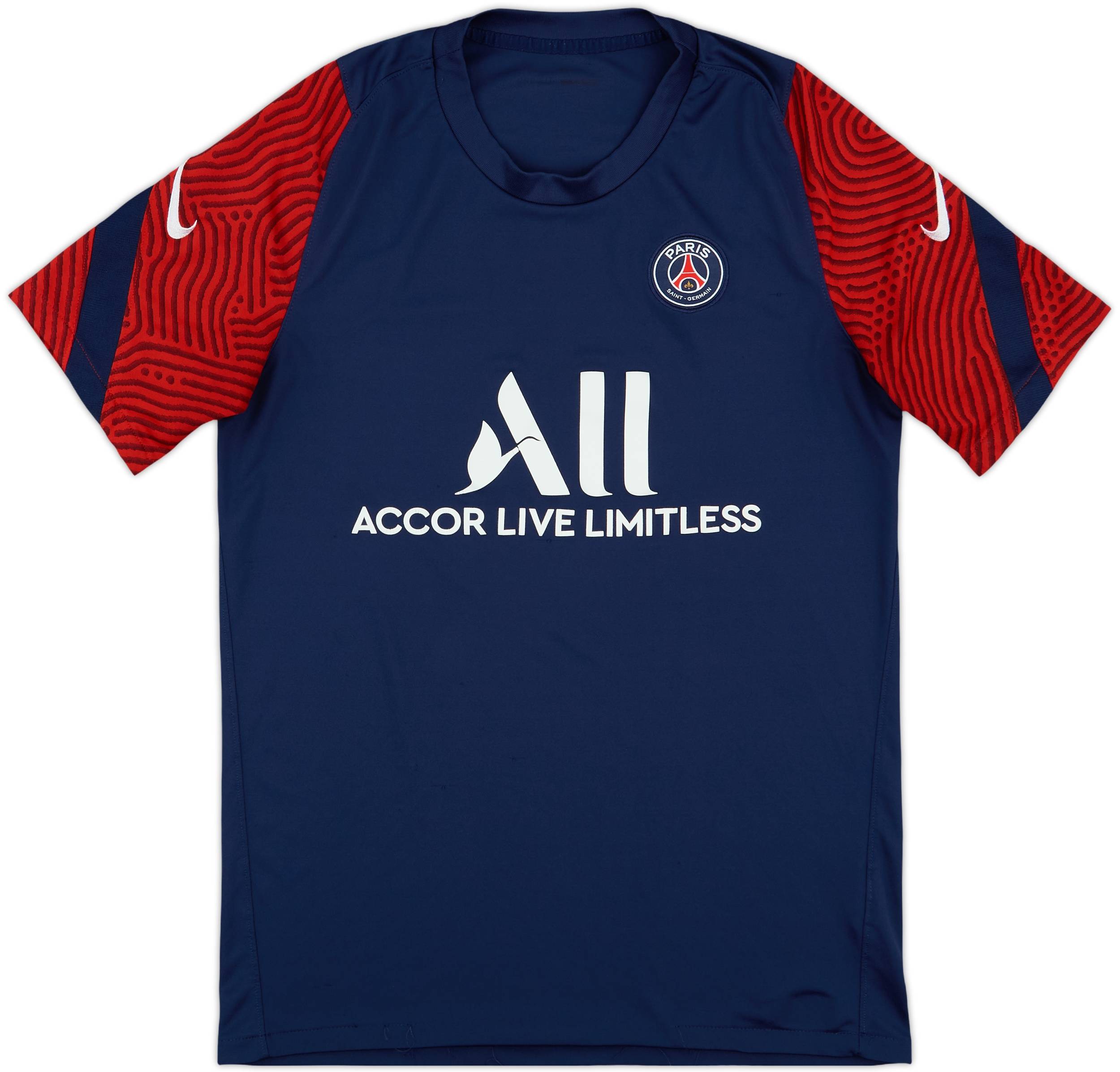 2020-21 Paris Saint-Germain Nike Training Shirt - 8/10 - (M)