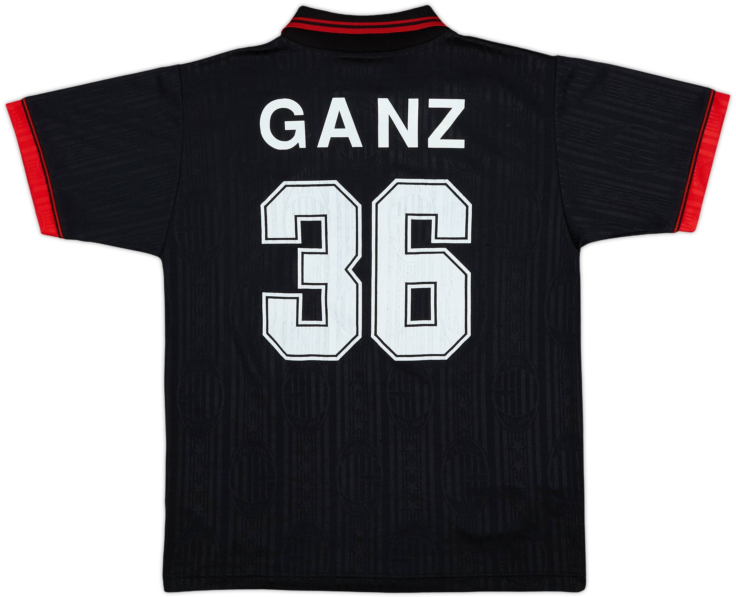 1997-98 AC Milan Third Shirt Ganz #36 - 7/10 - (M)