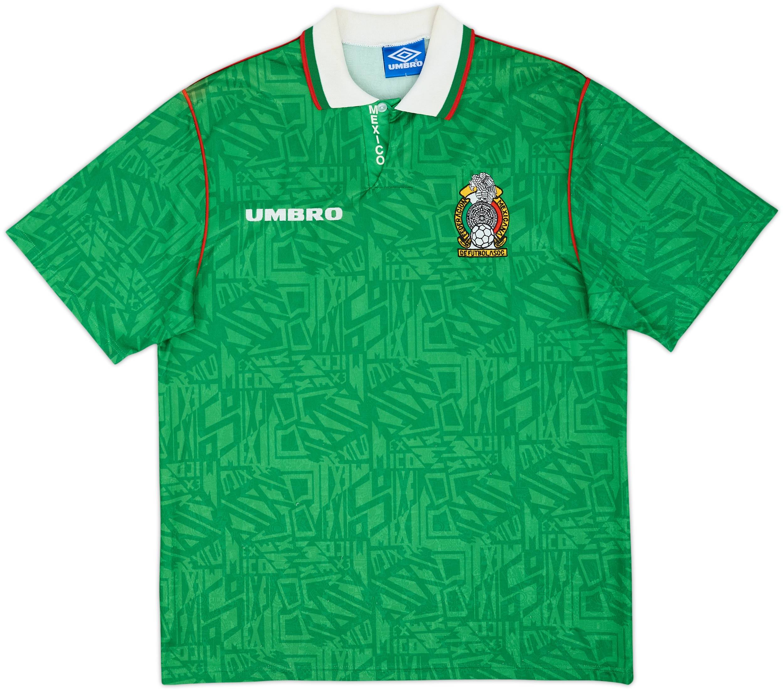 1994-95 Mexico Home Shirt #9 - 8/10 - (L)