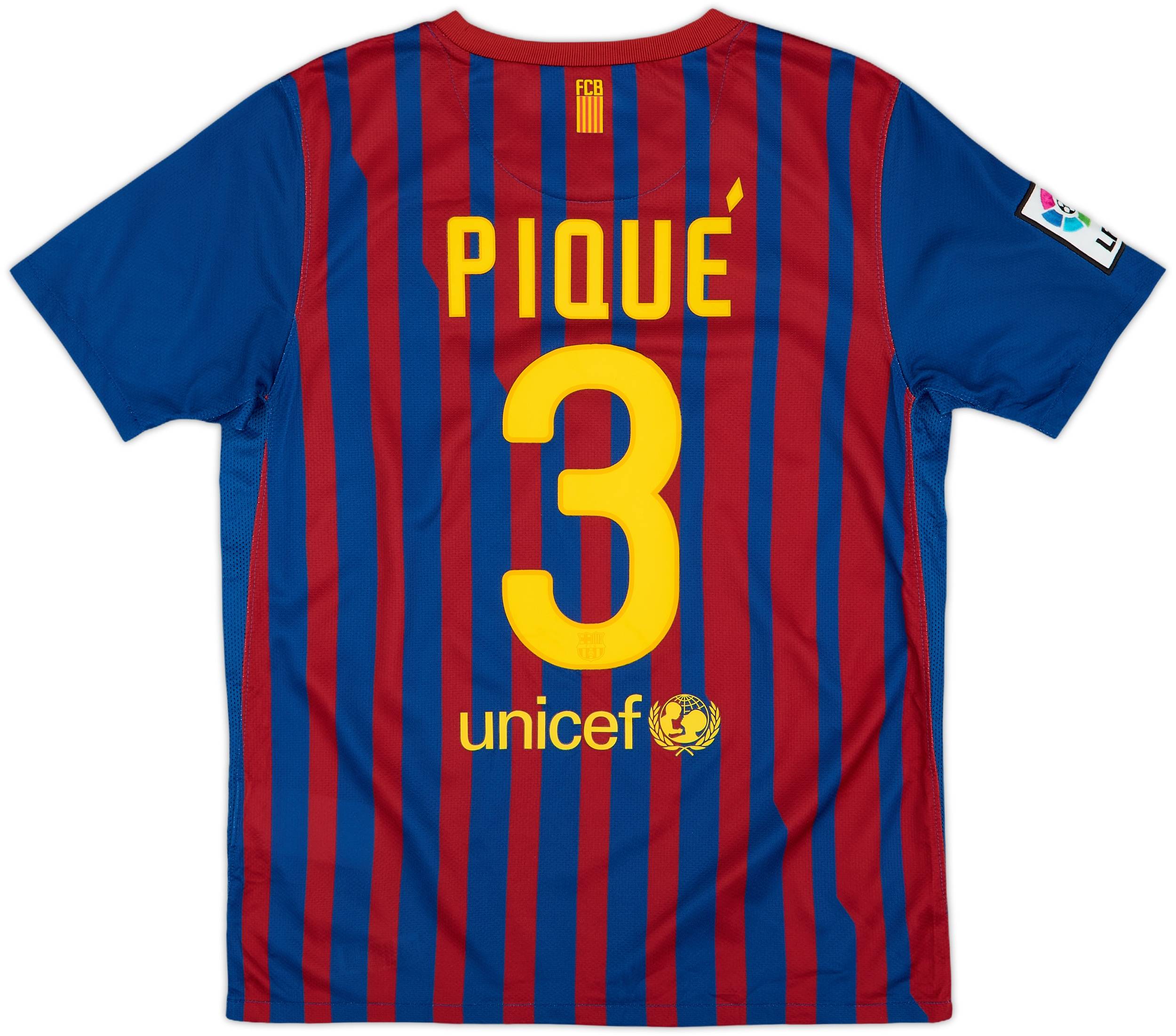 バルセロナ2011-12シーズン　ユニフォーム　Piqué 3 ピケ バルセロナ2011-12シーズン ユニフォーム Piqué 3 ピケ バルセロナ2011