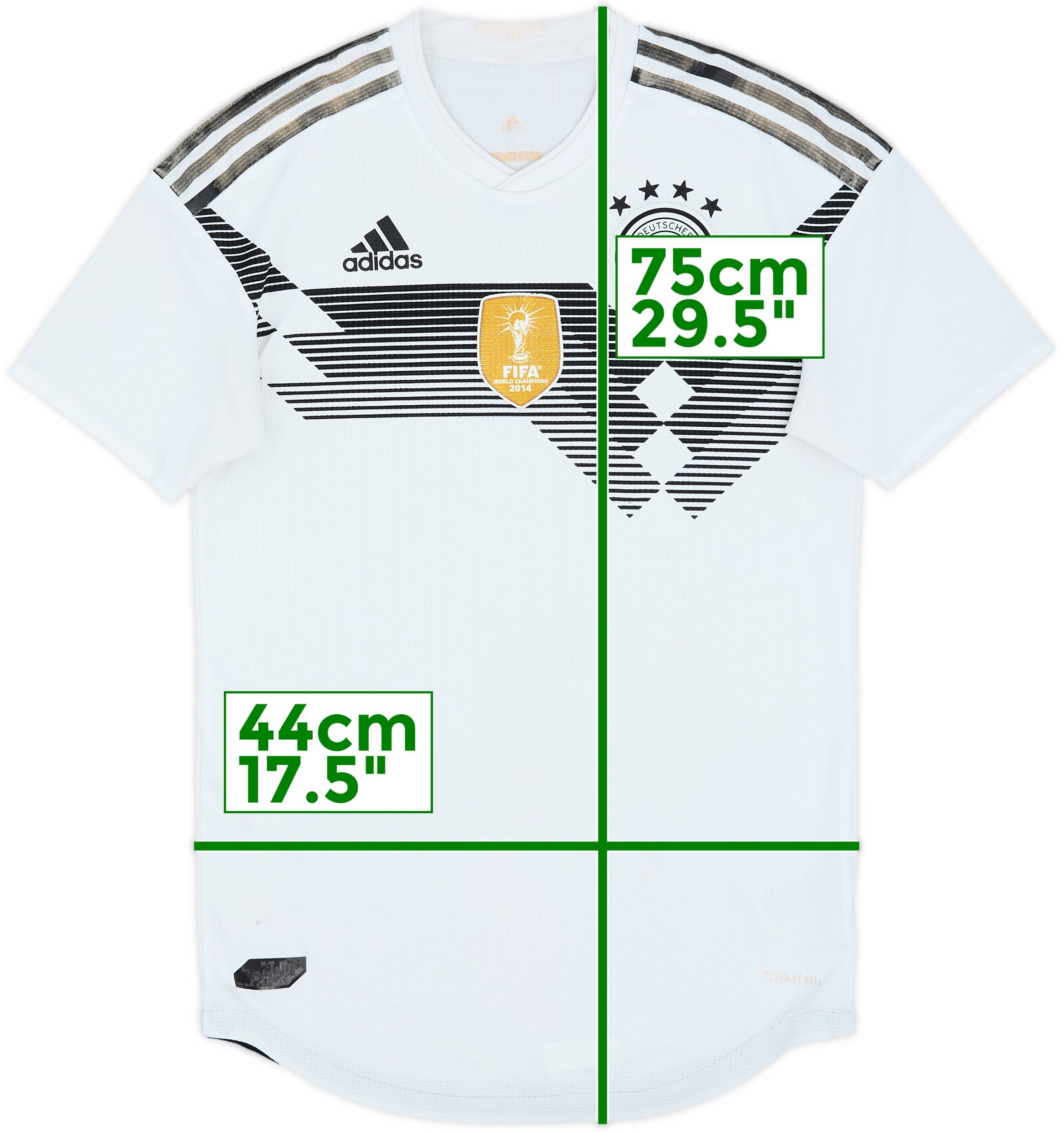 2018-19 Germany Authentic Home Shirt - 4/10 - (S)