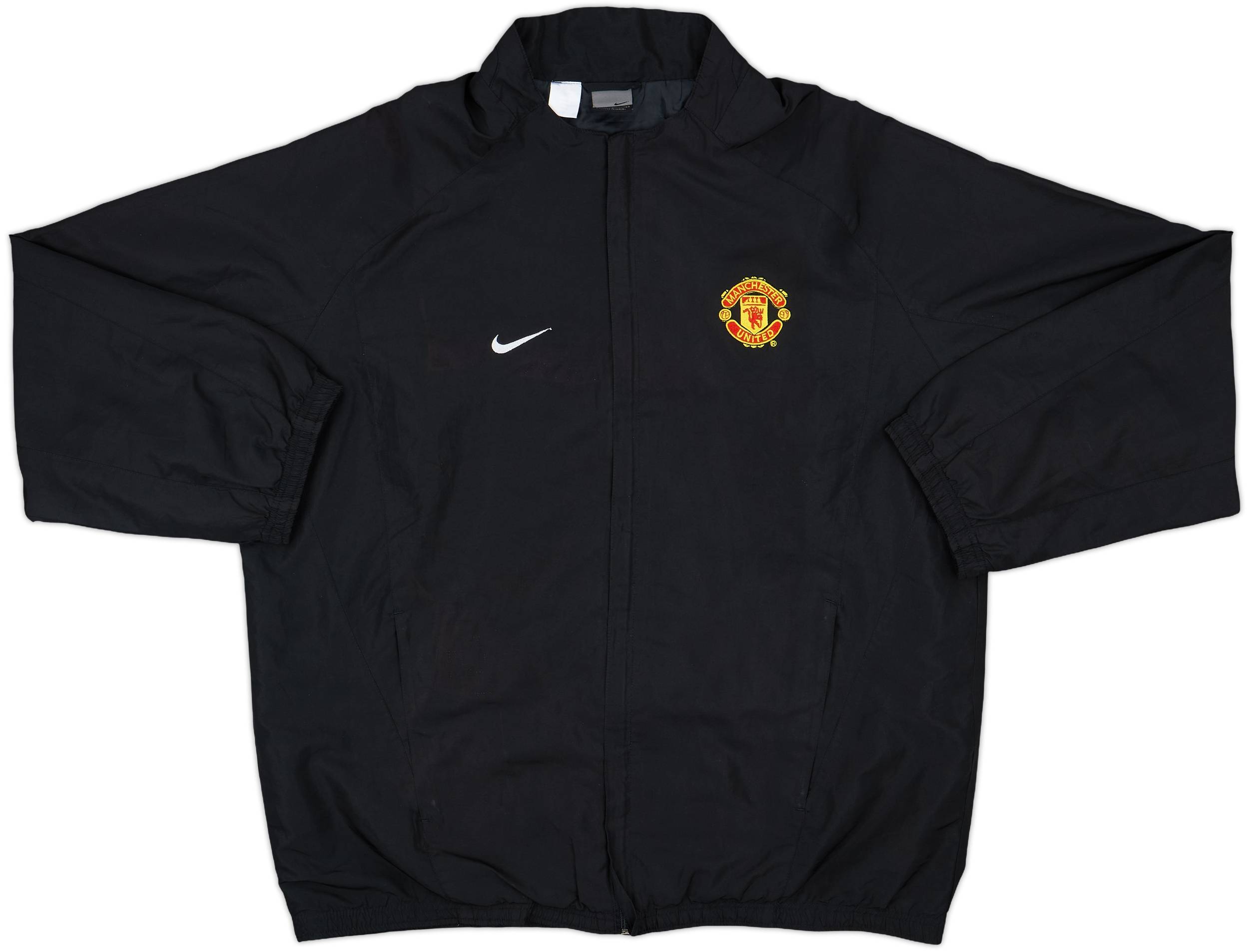 2002-03 Manchester United Nike Track Jacket - 8/10 - (L)
