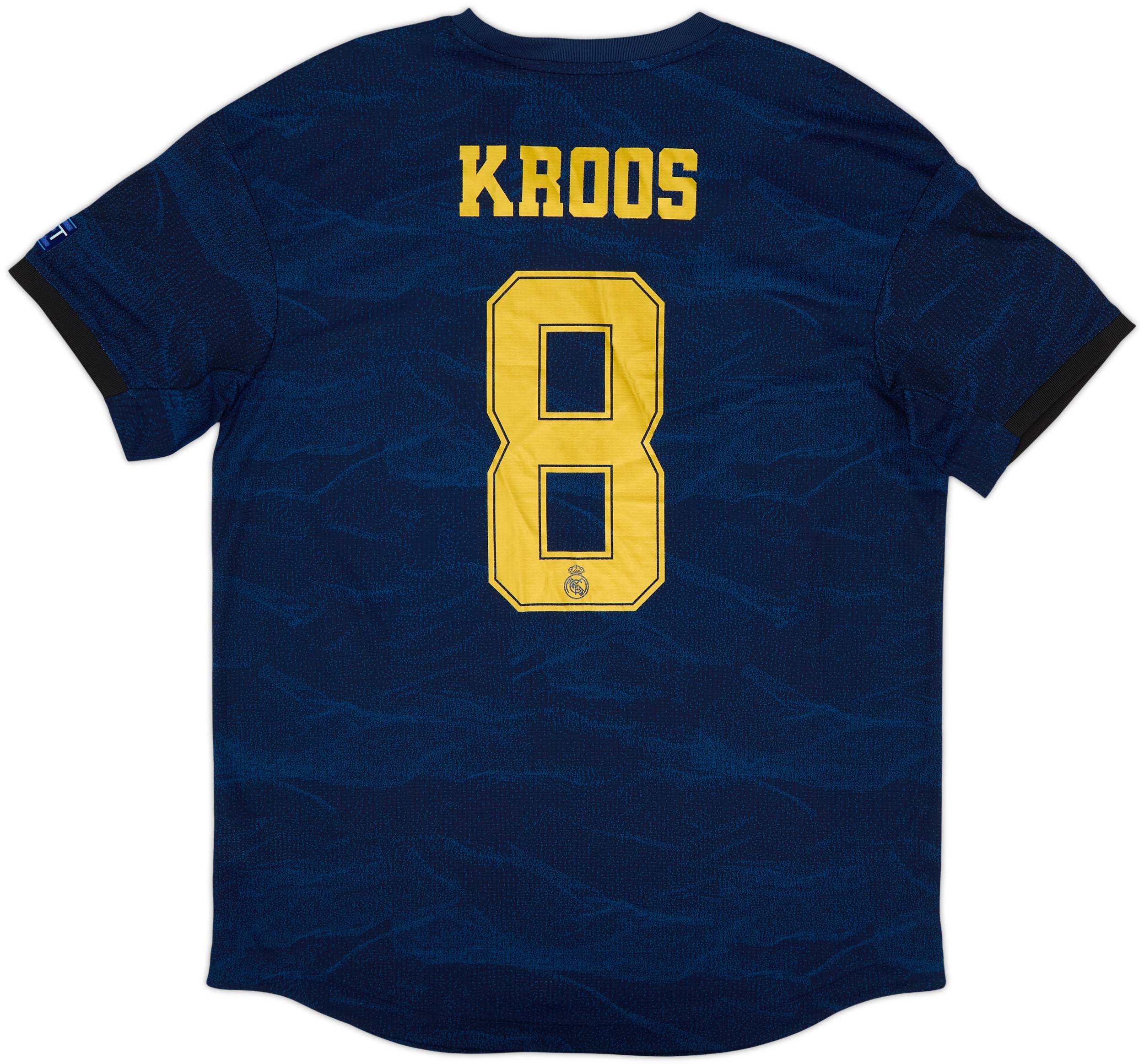 2019-20 Real Madrid Authentic Away Shirt Kroos #8 (L)