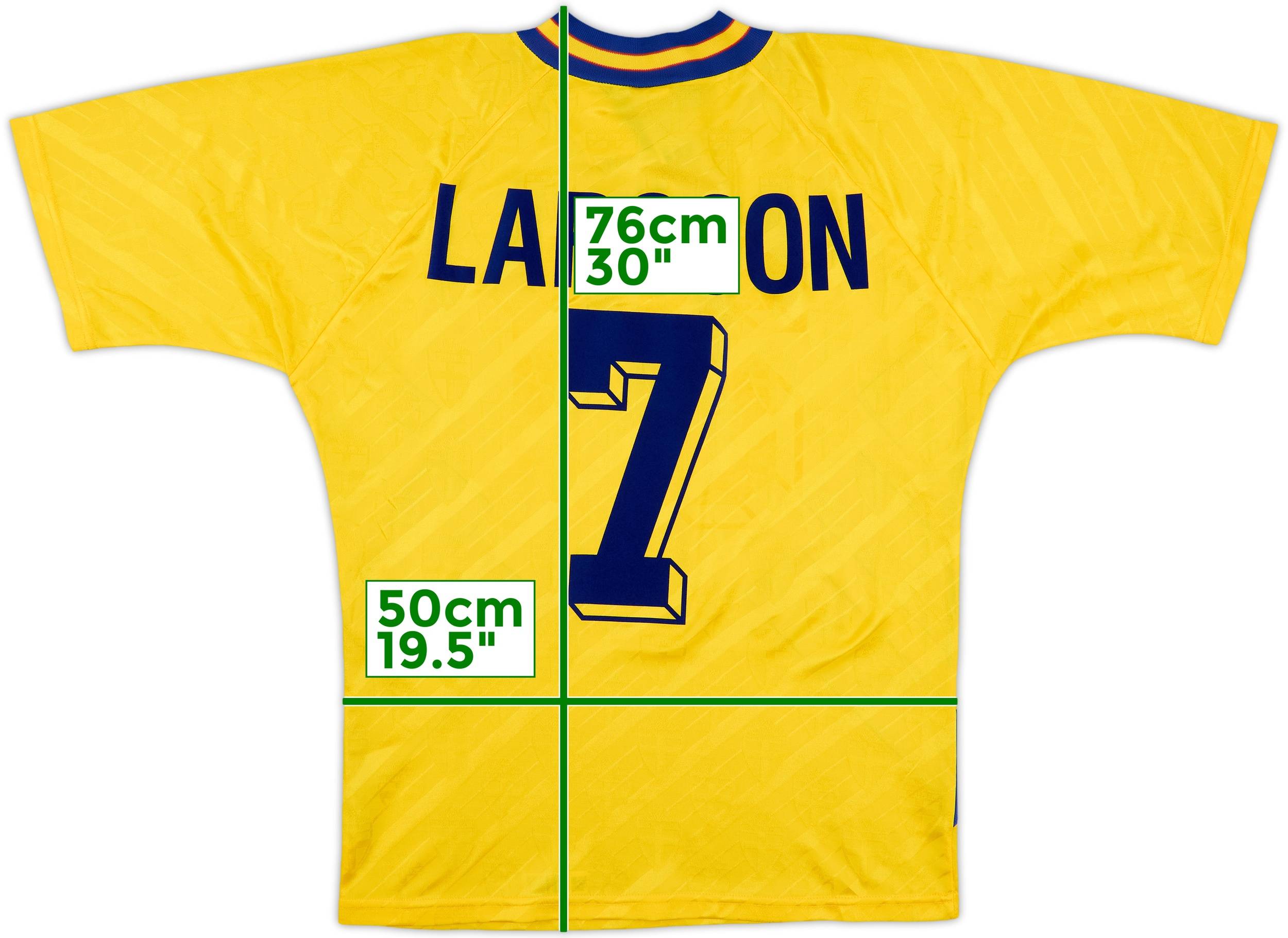 1994-96 Sweden Home Shirt Larsson #7 - 9/10 - (M)