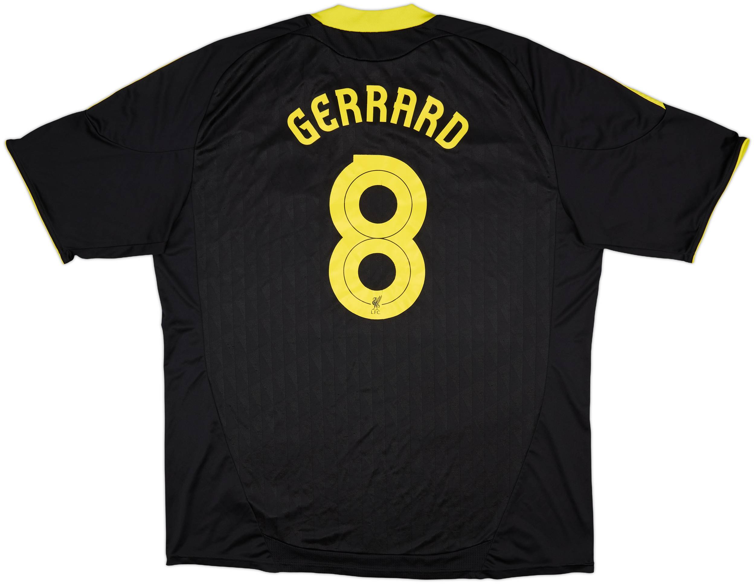 2010-11 Liverpool Third Shirt Gerrard #8 - 6/10 - (3XL)