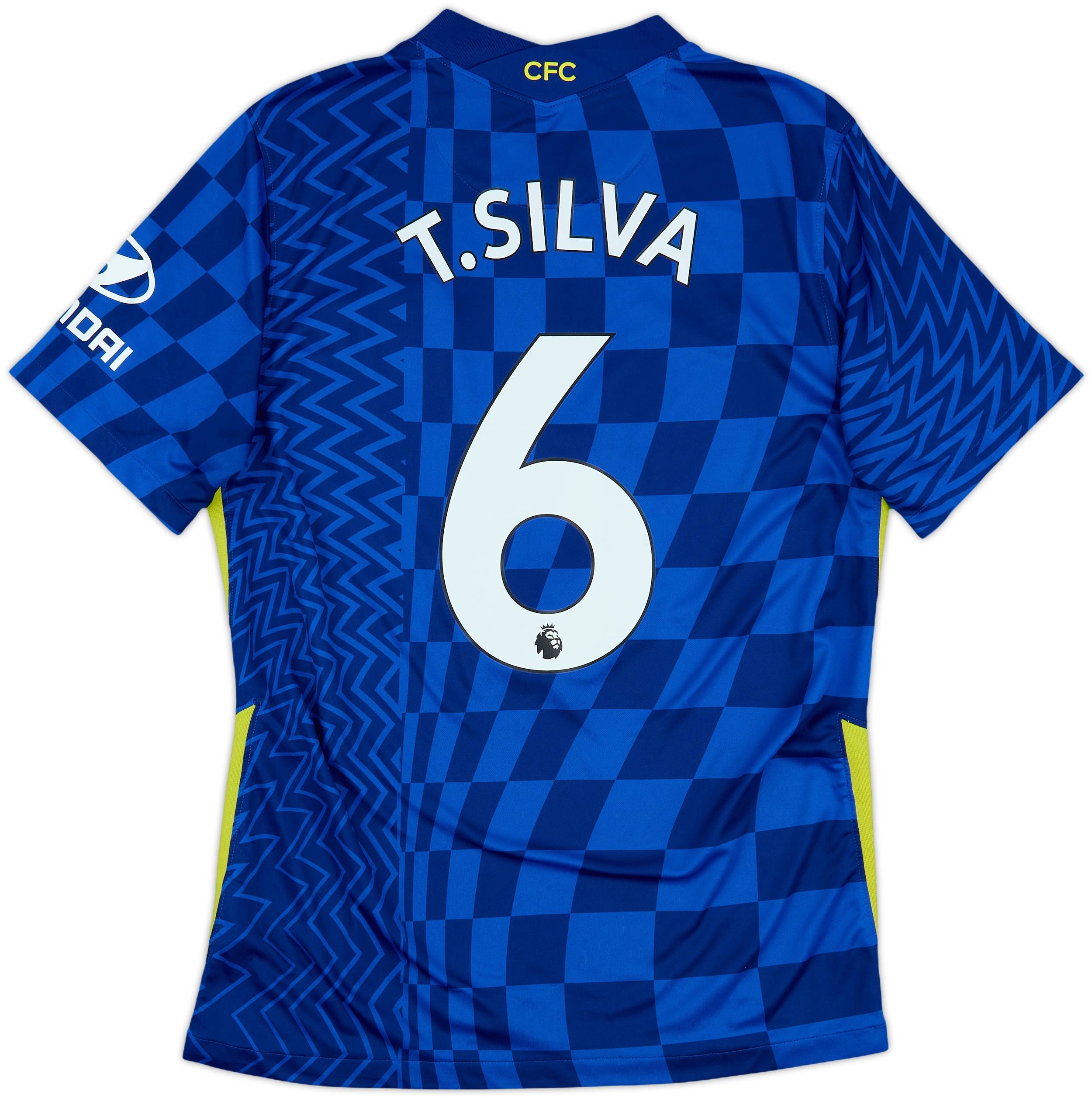 2020-21 Chelsea Home Shirt T.Silva #6 - 9/10 - (M)