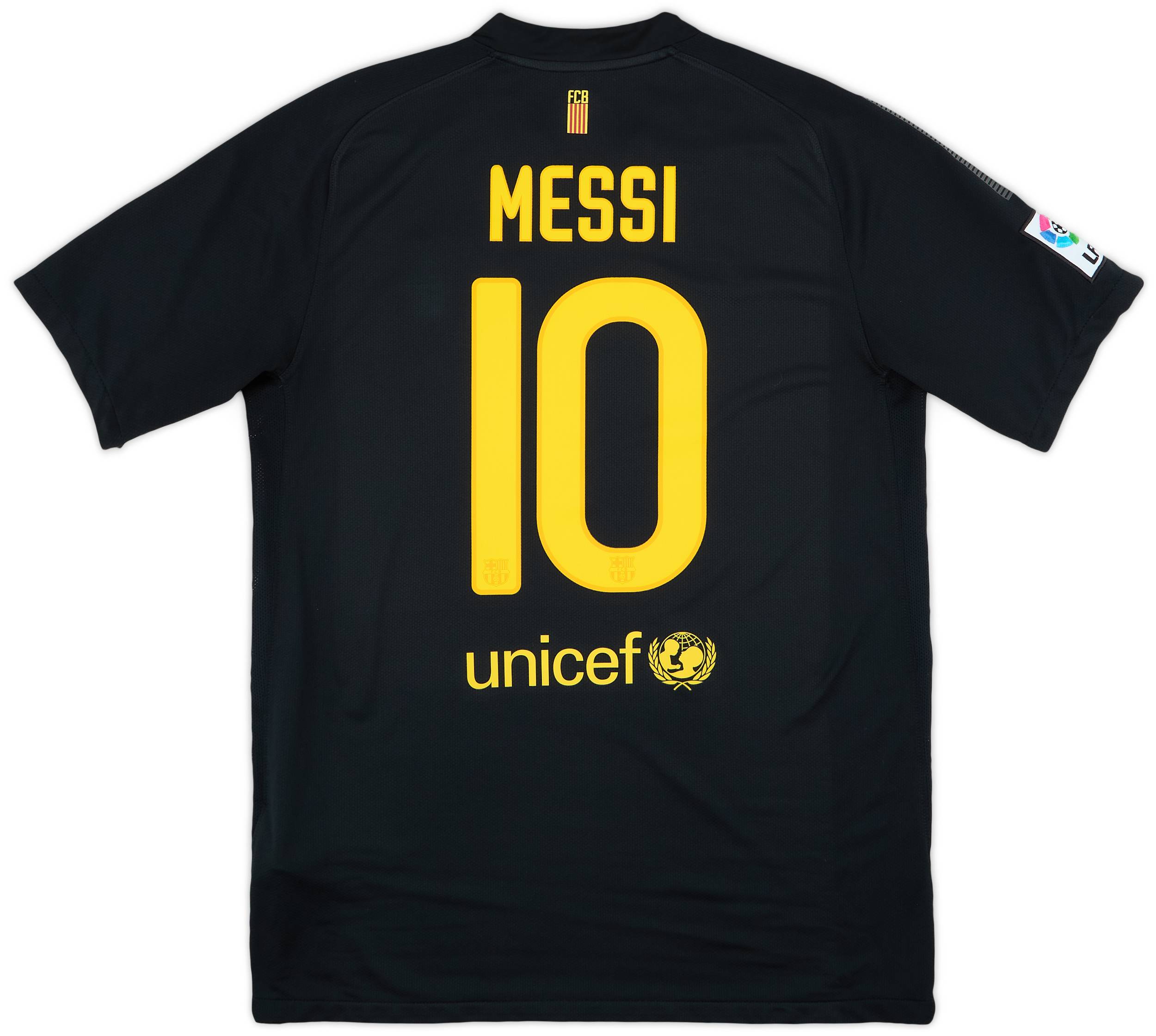 2011-12 Barcelona Away Shirt Messi #10 - 9/10 - (L)