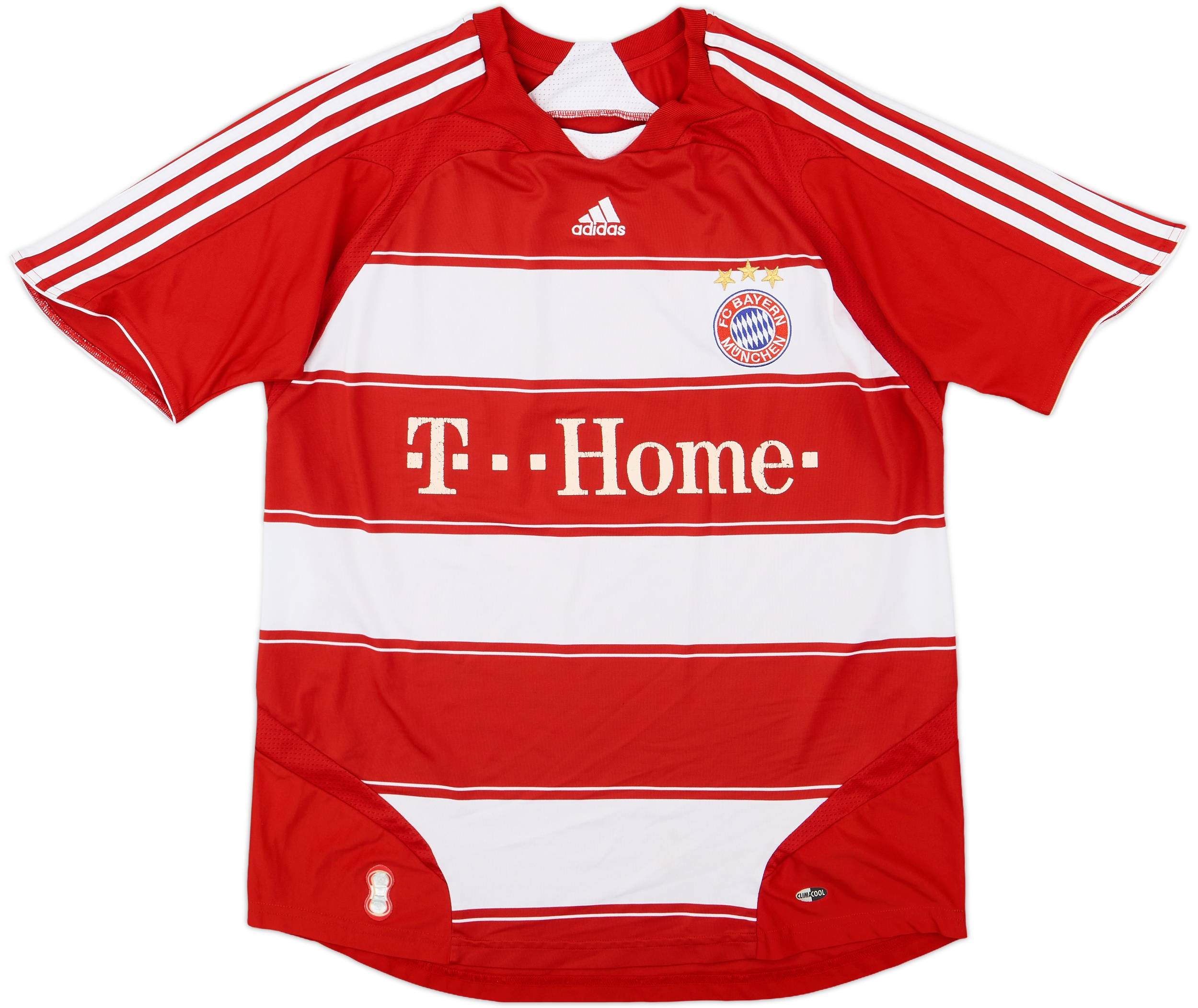 08-09 FC Bayern München adidas サッカーシャツ S 2008-09 Bayern Munich Away Shirt - 8/10 - (S)