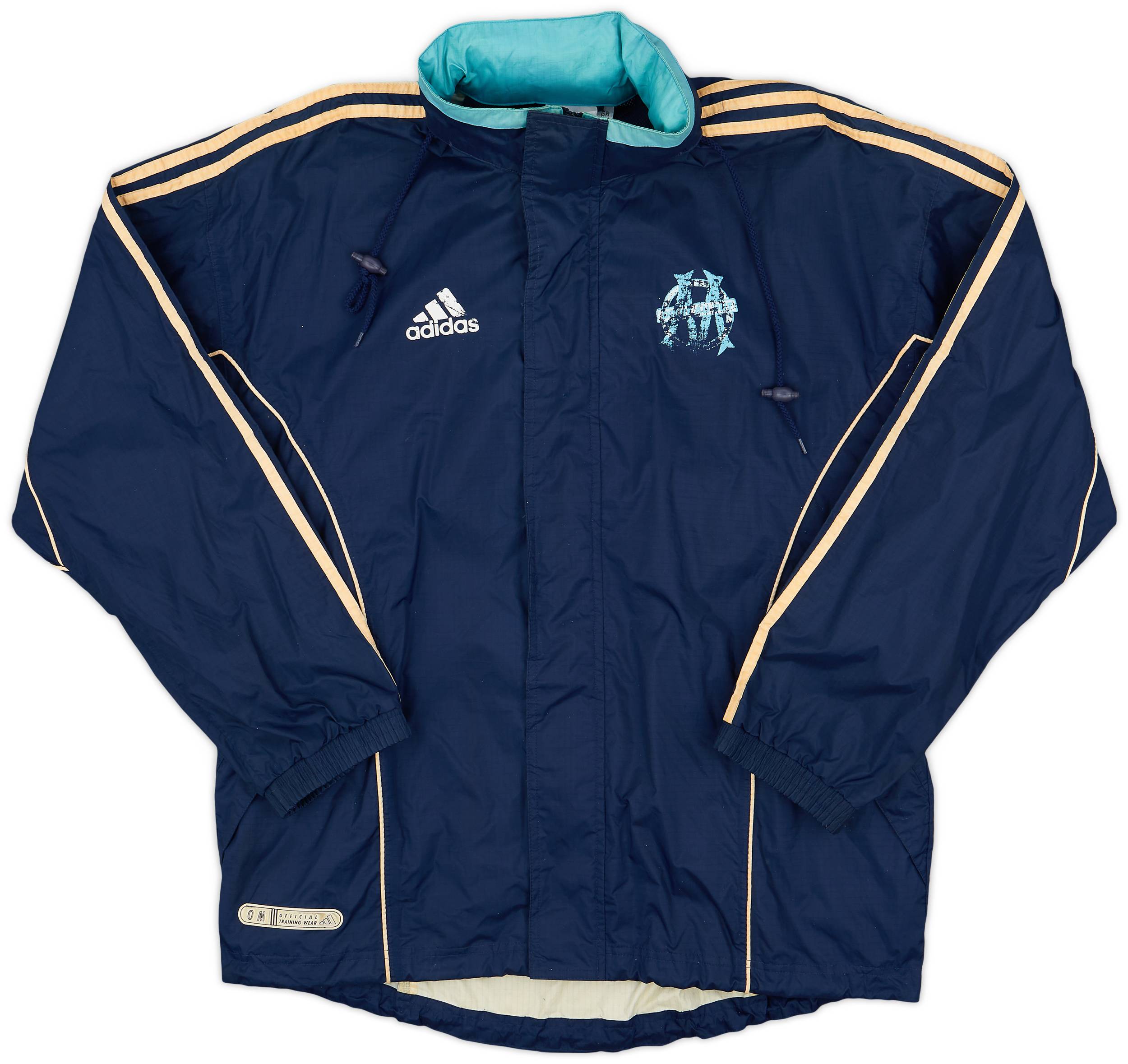 2000-01 Olympique Marseille adidas Rain Jacket - 3/10 - (S)