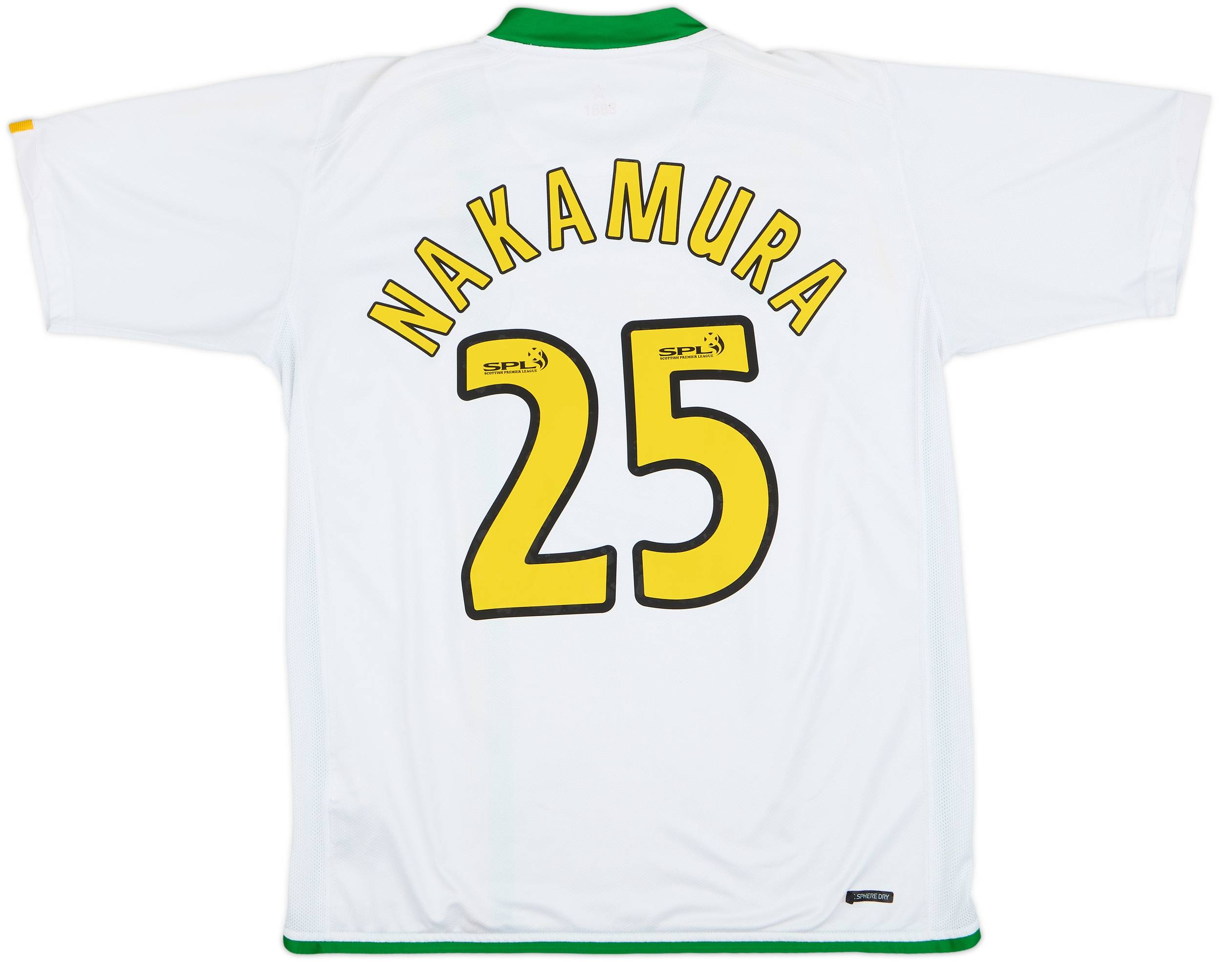2006-08 Celtic European Shirt Nakamura #25 - 8/10 - (L)