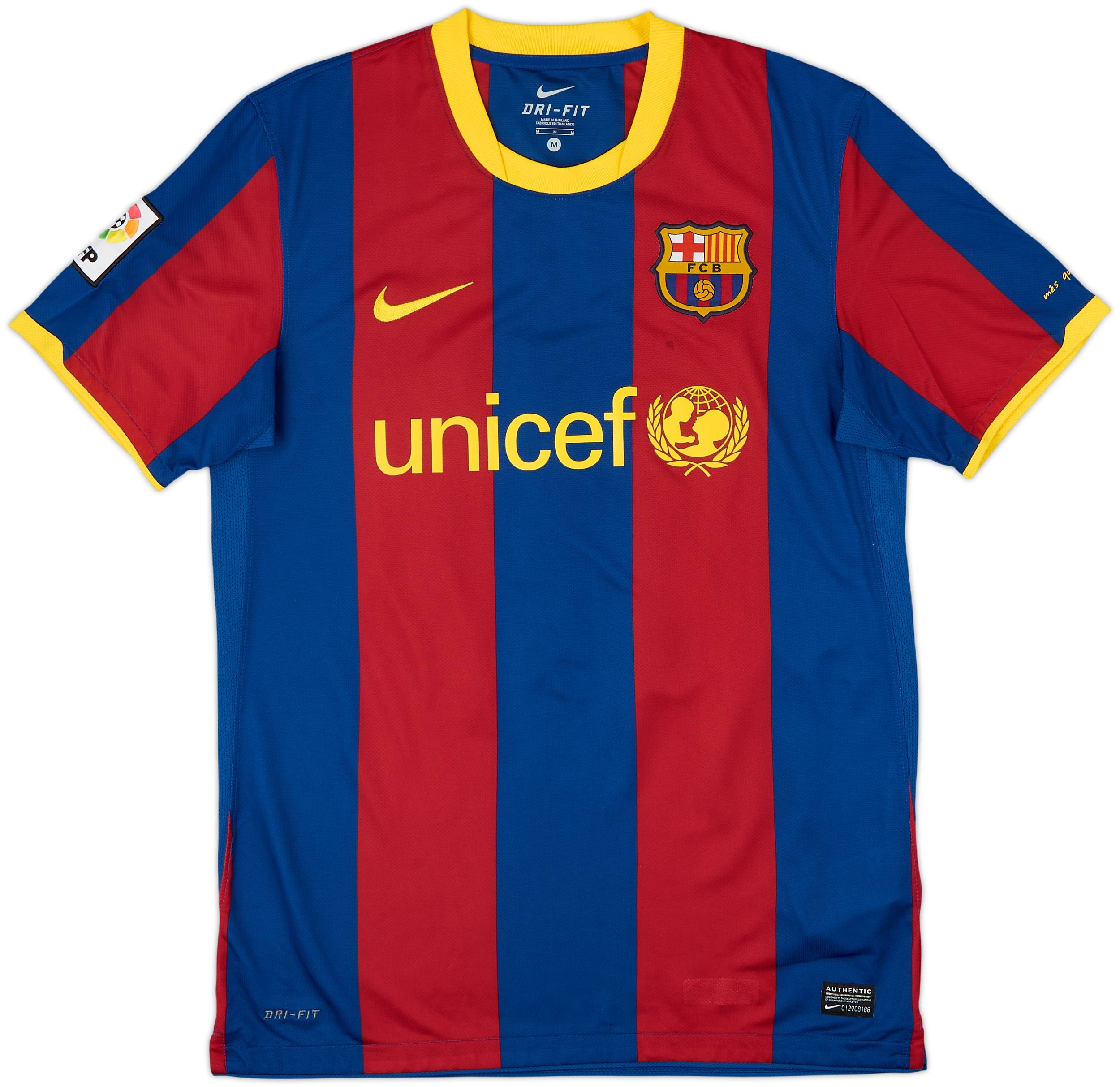 2010-11 Barcelona Home Shirt Messi #10 - 6/10 - (M)
