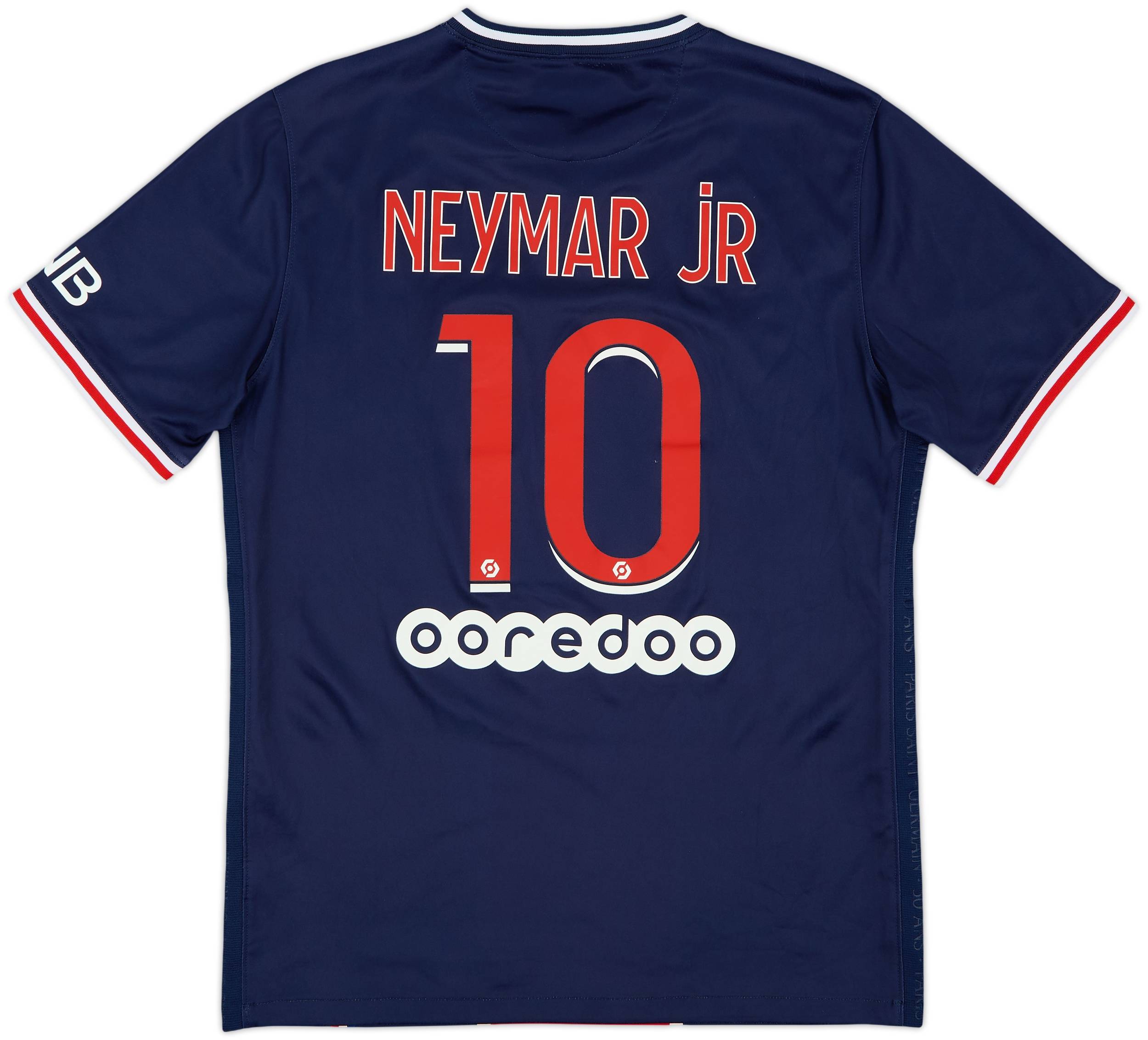 Paris Saint-Germain ネイマールJr. 10番 ユニフォーム 2020-21 Paris Saint-Germain Home Shirt NeymarJr #10 - 9/10 - (M)