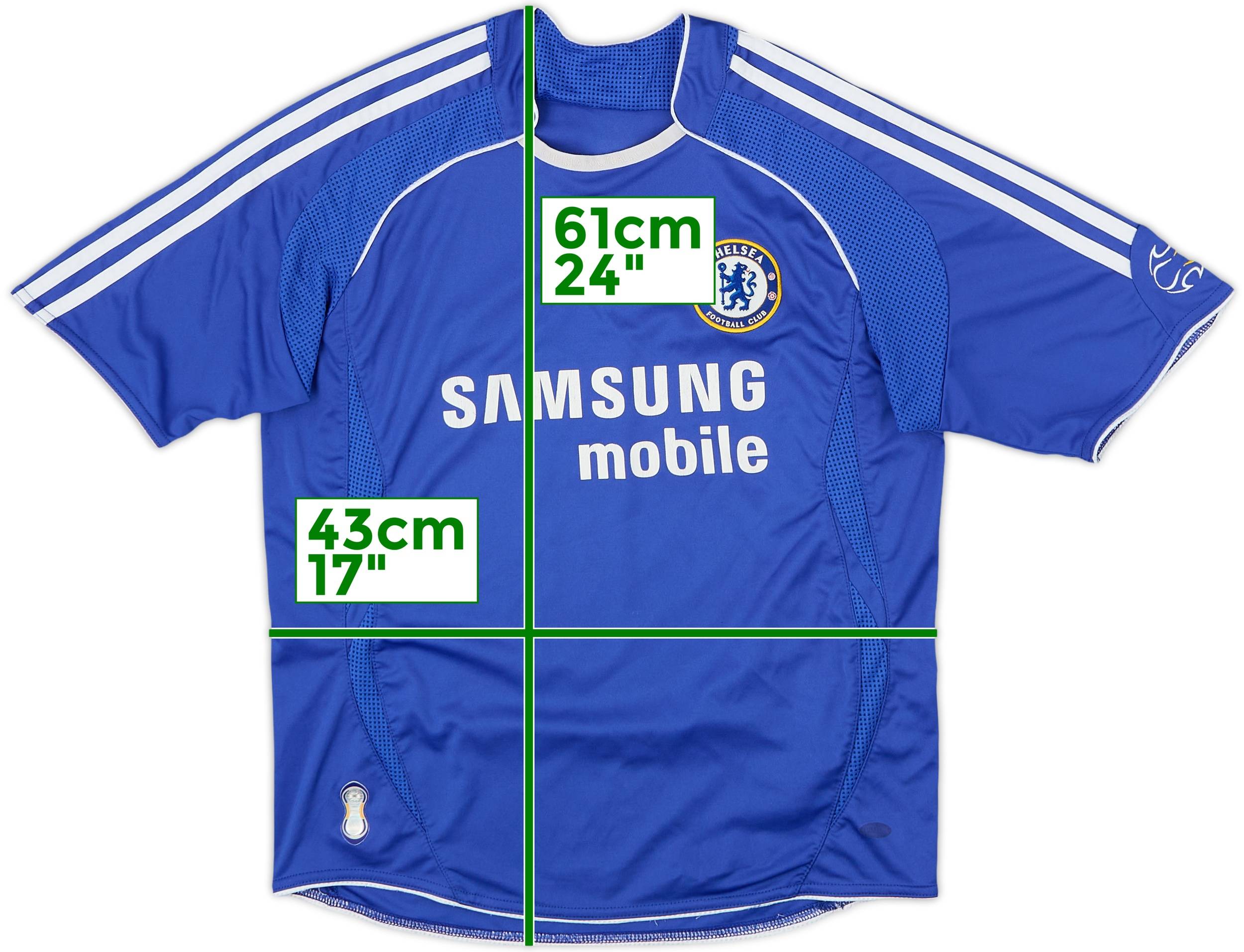 2006-08 Chelsea Home Shirt - 6/10 - (L.Boys)