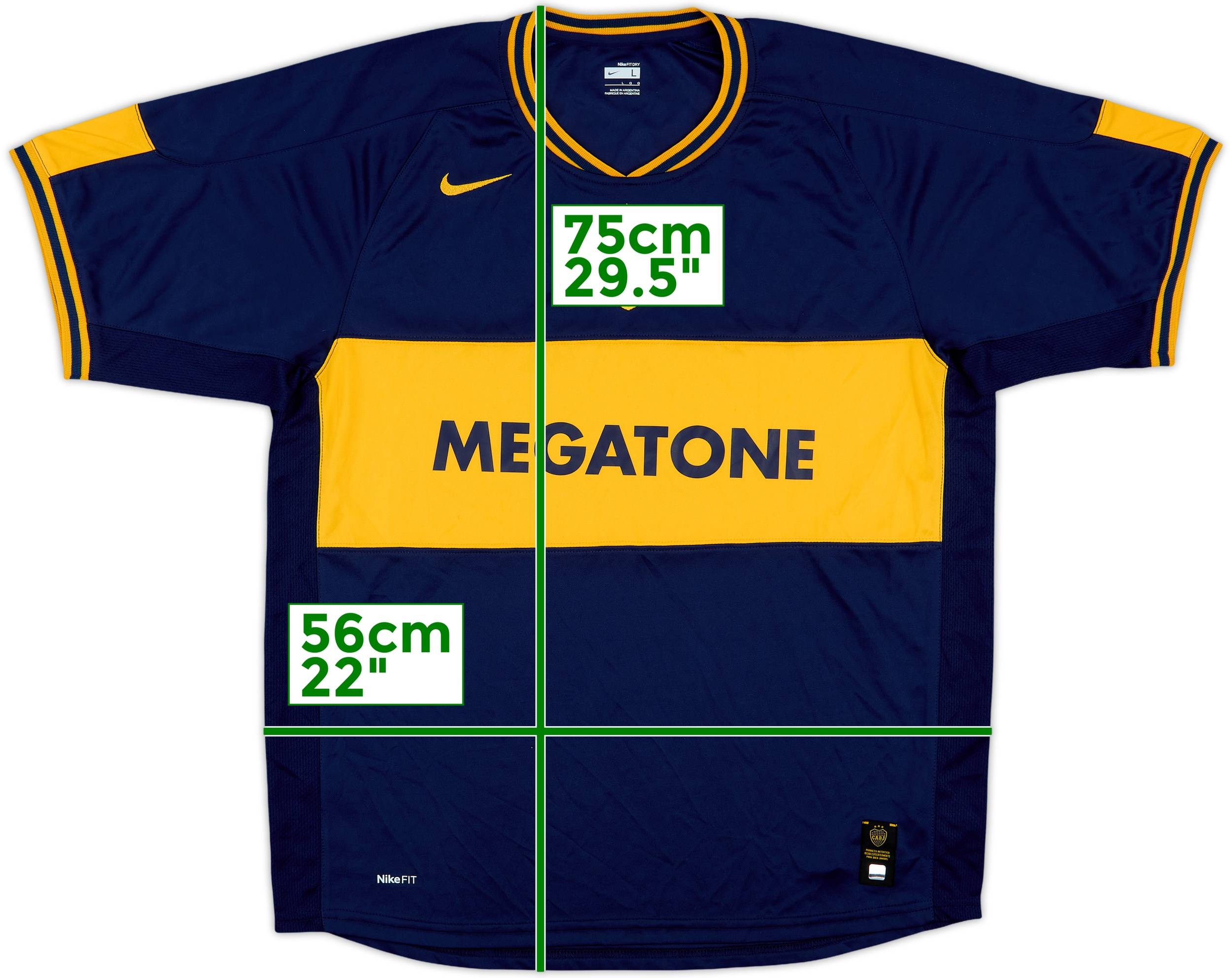 NIKE Boca Juniors authentic 2006-2007未開封 NIKE Boca Juniors authentic 2006-2007未開封 - メルカリ